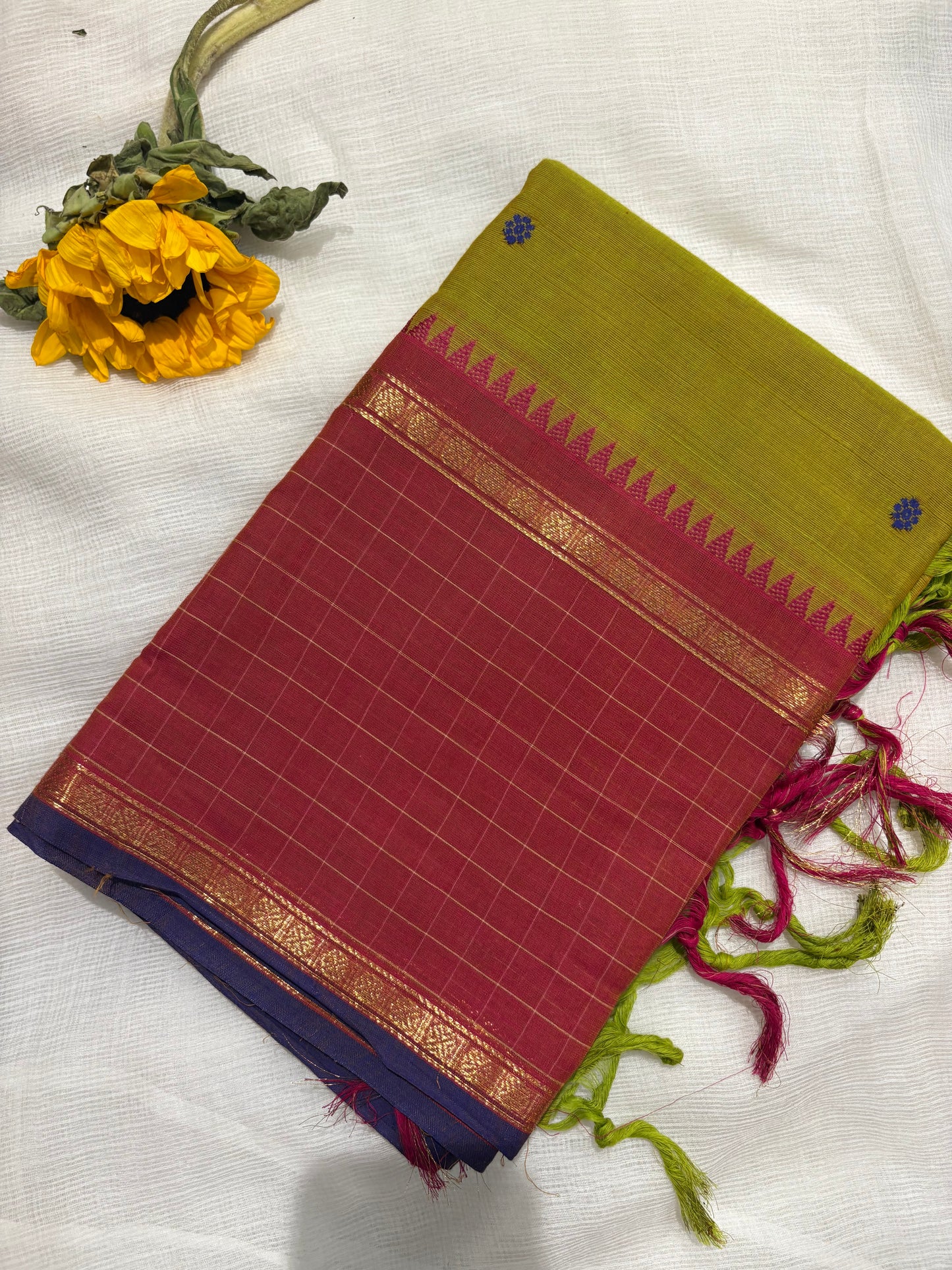 Orchard Glow Saree