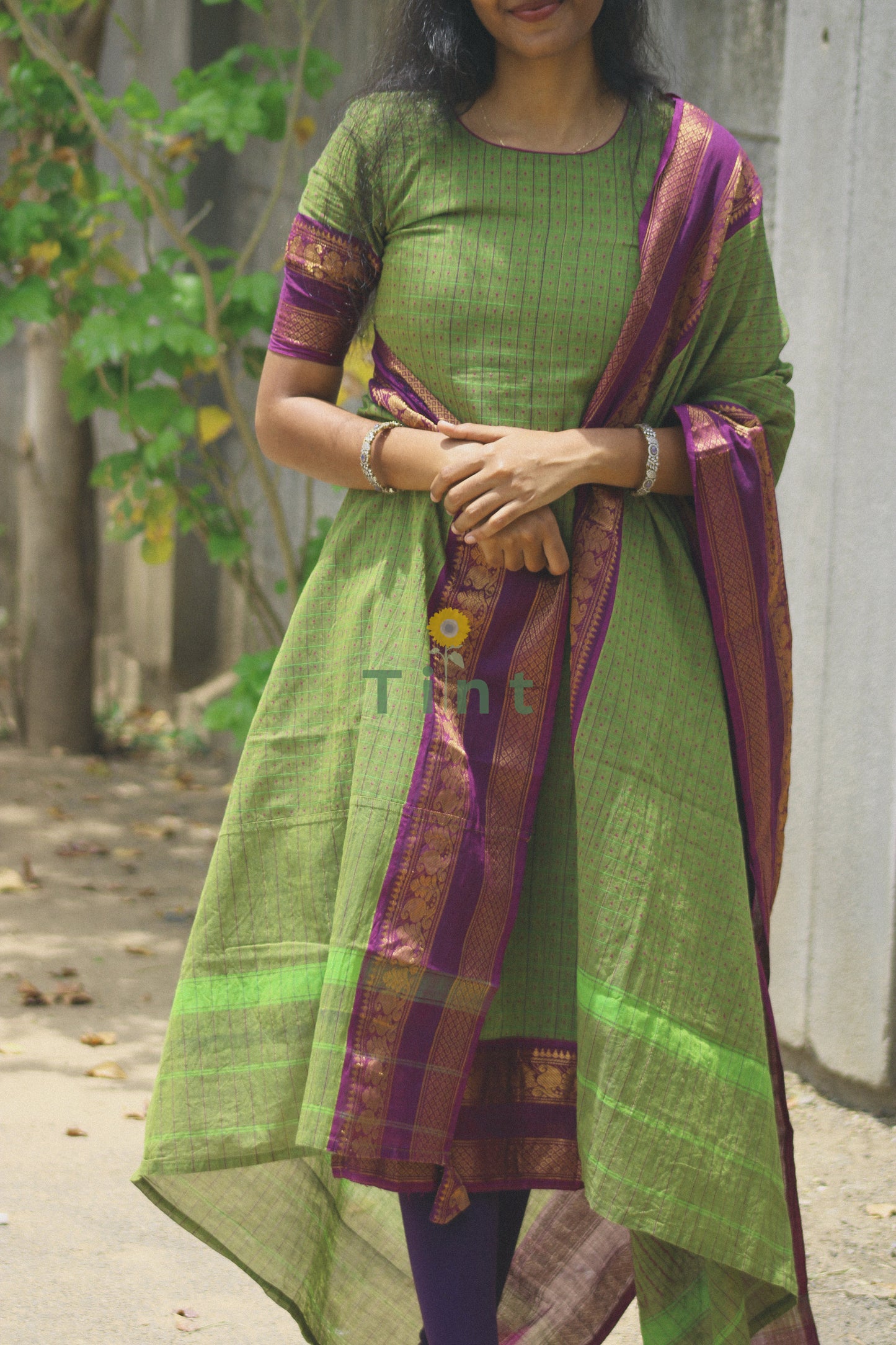 Mint kurta dupatta
