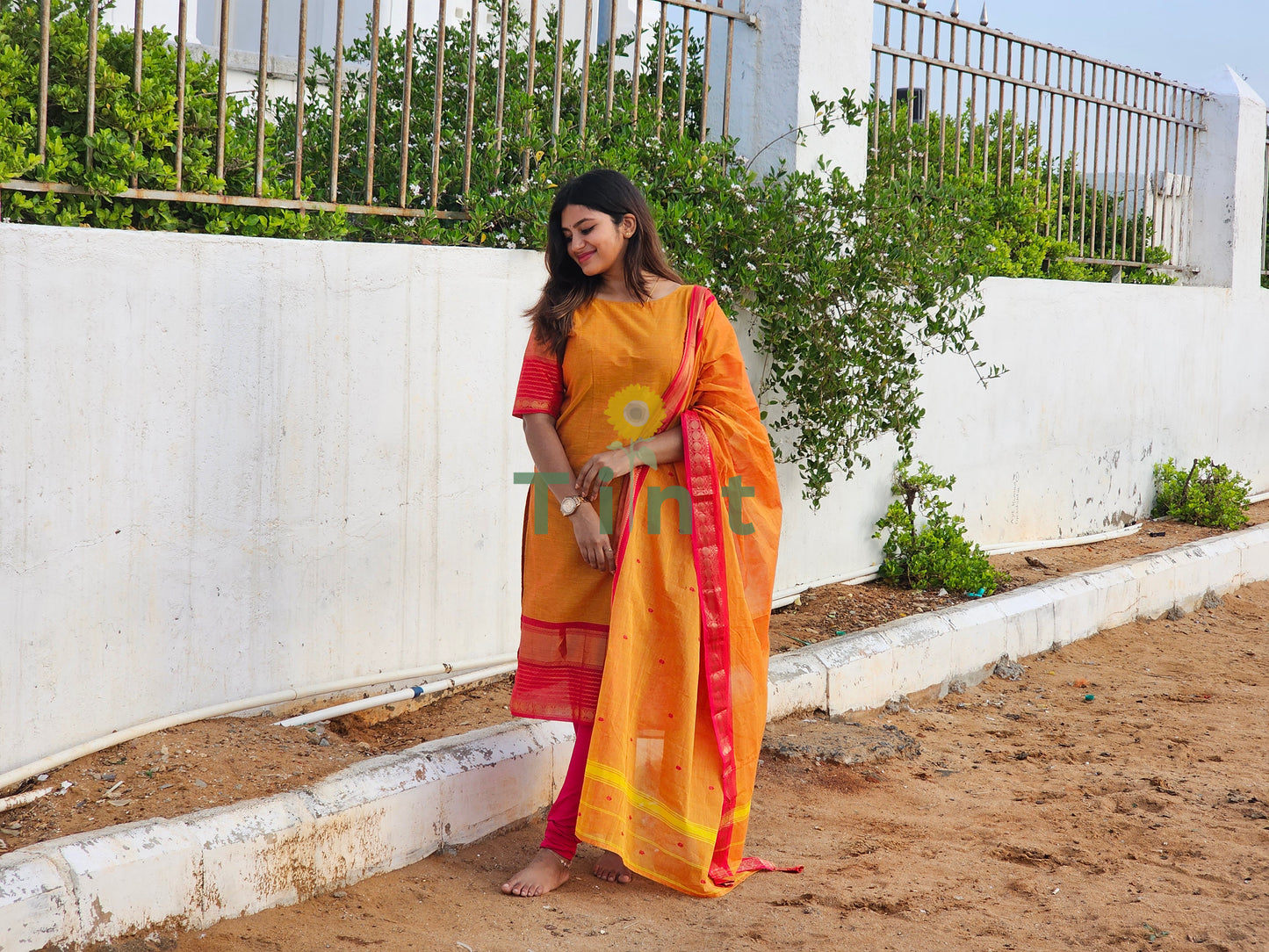 Sunlit Stories Kanchi Cotton Kurta dupatta