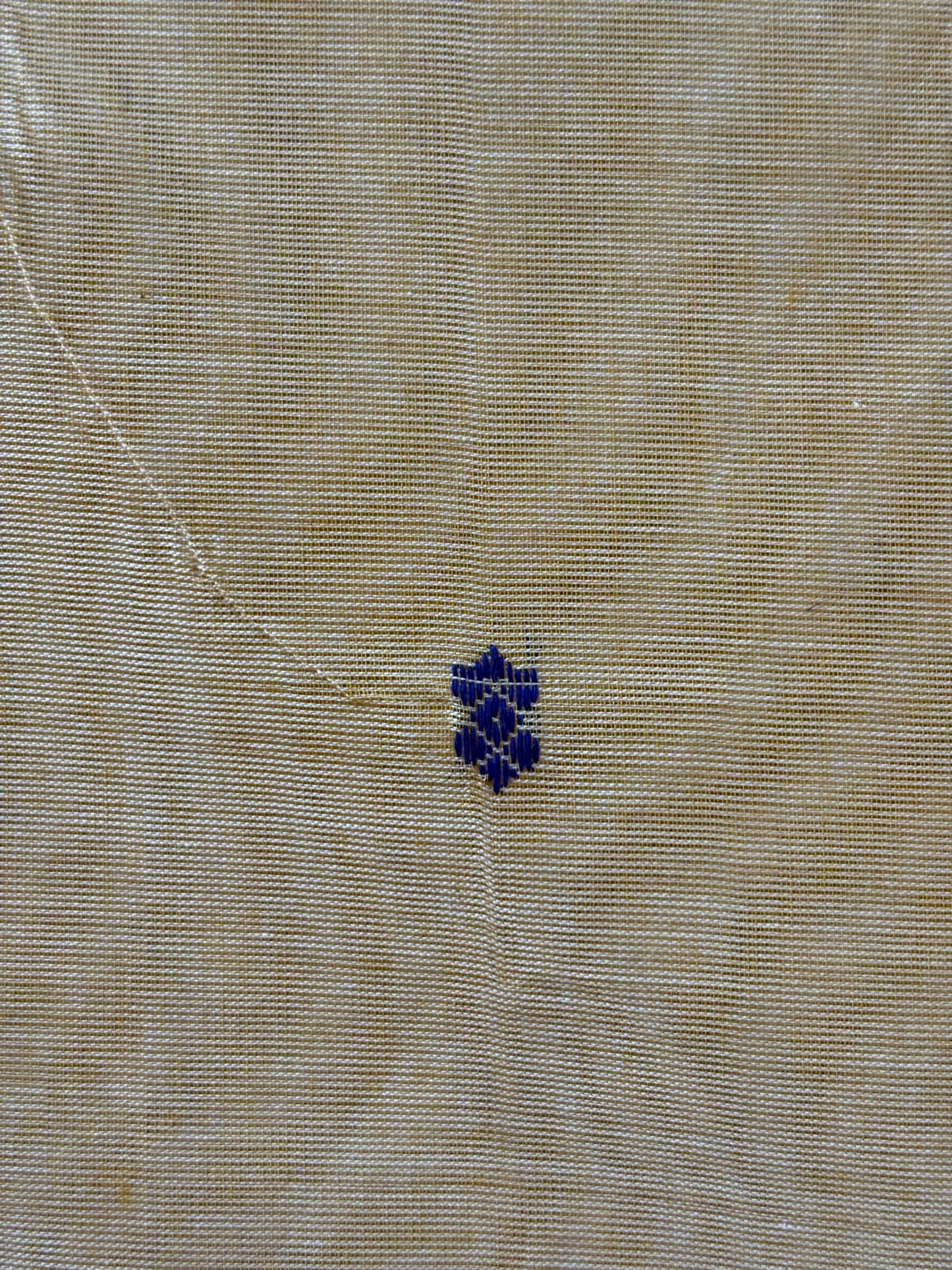 Vintage Cream Kanchi cotton saree