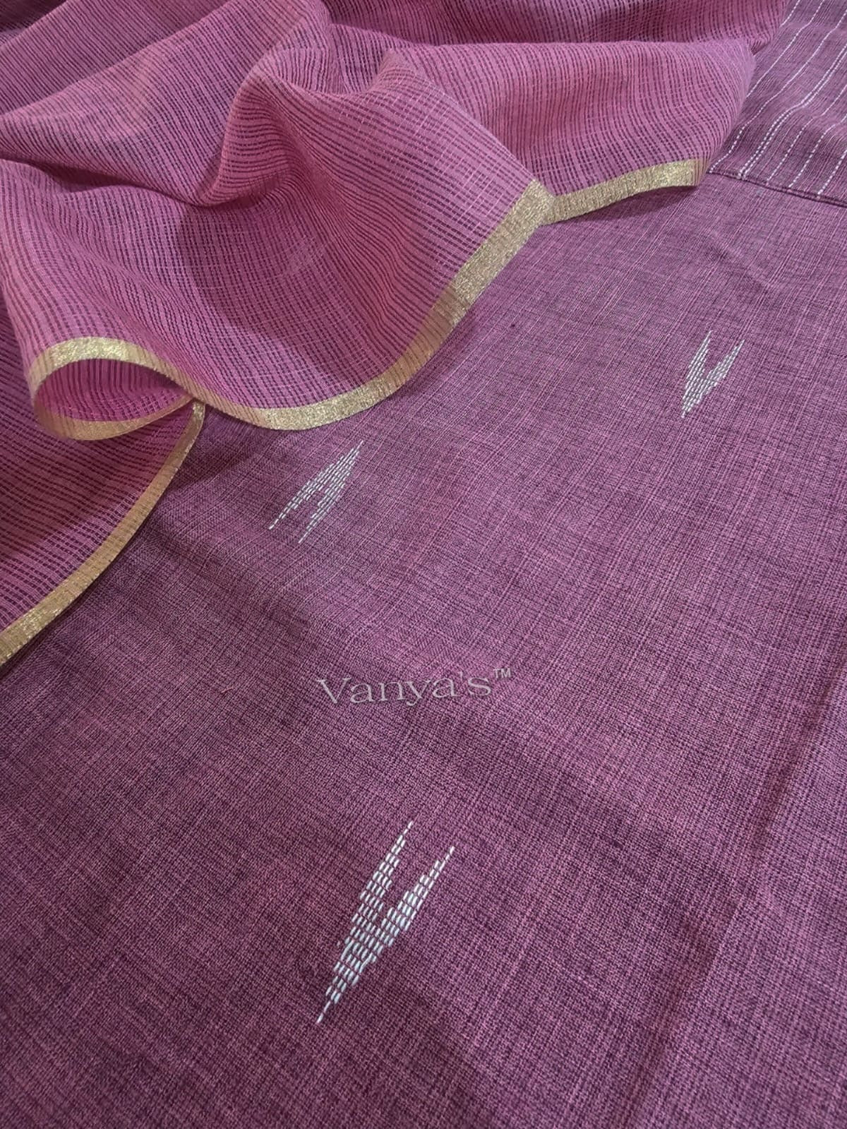 Dusky pink south cotton Suit Set