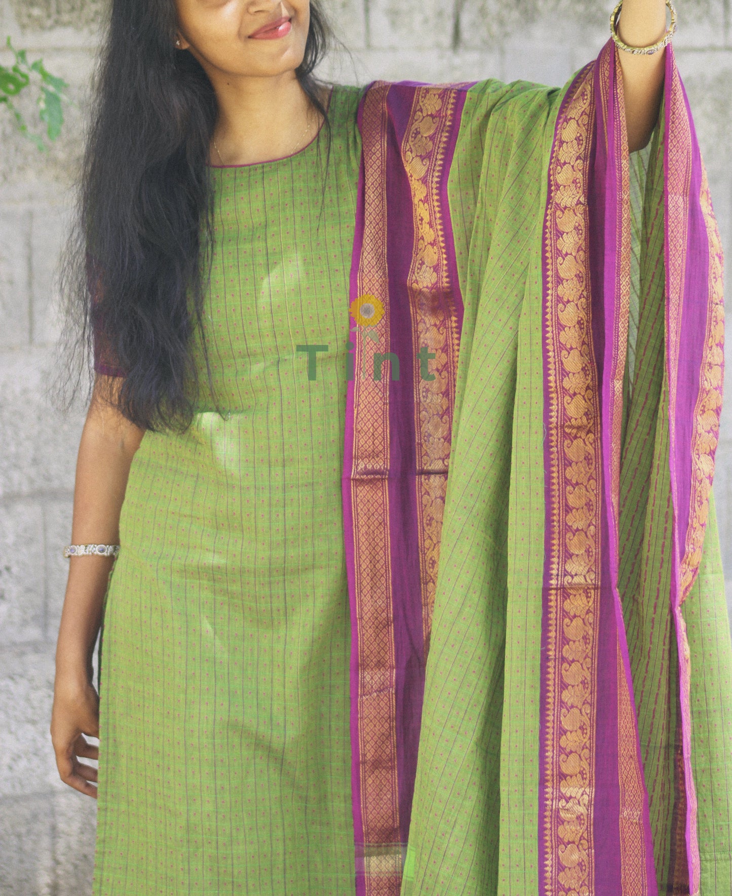 Mint kurta dupatta