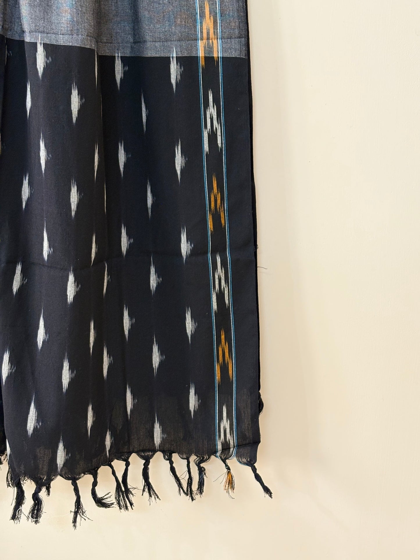 Chalk & Charcoal Ikat Dupatta