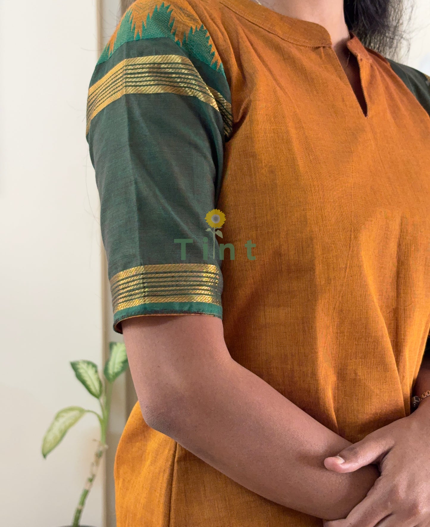 Mango whirl Kurta dupatta