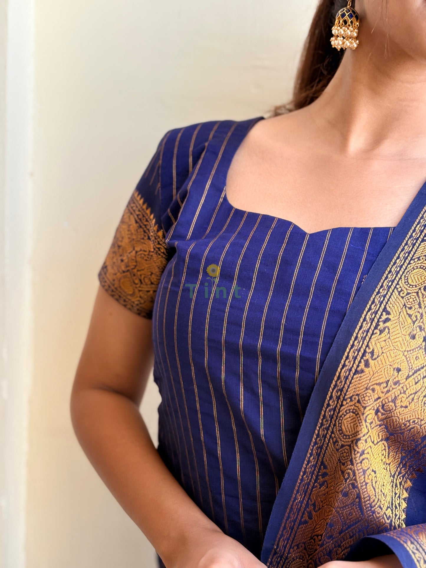 Size XS-Blue pea
