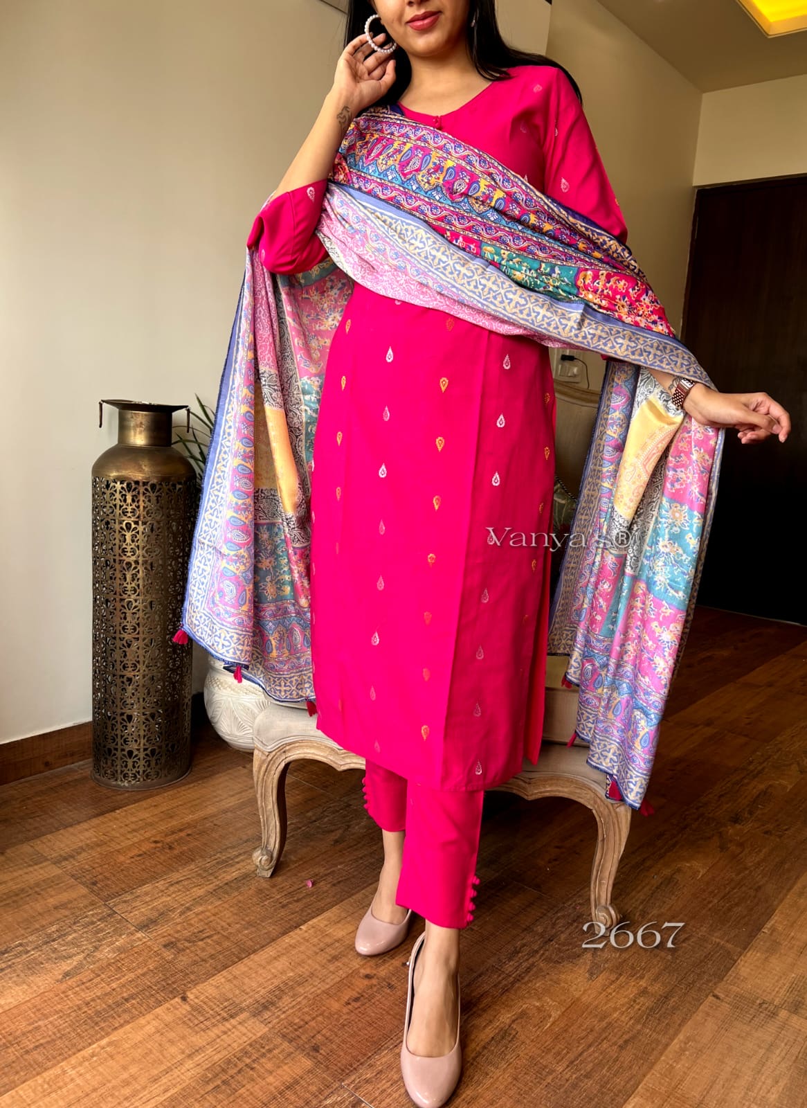 Royal pink Suit Set