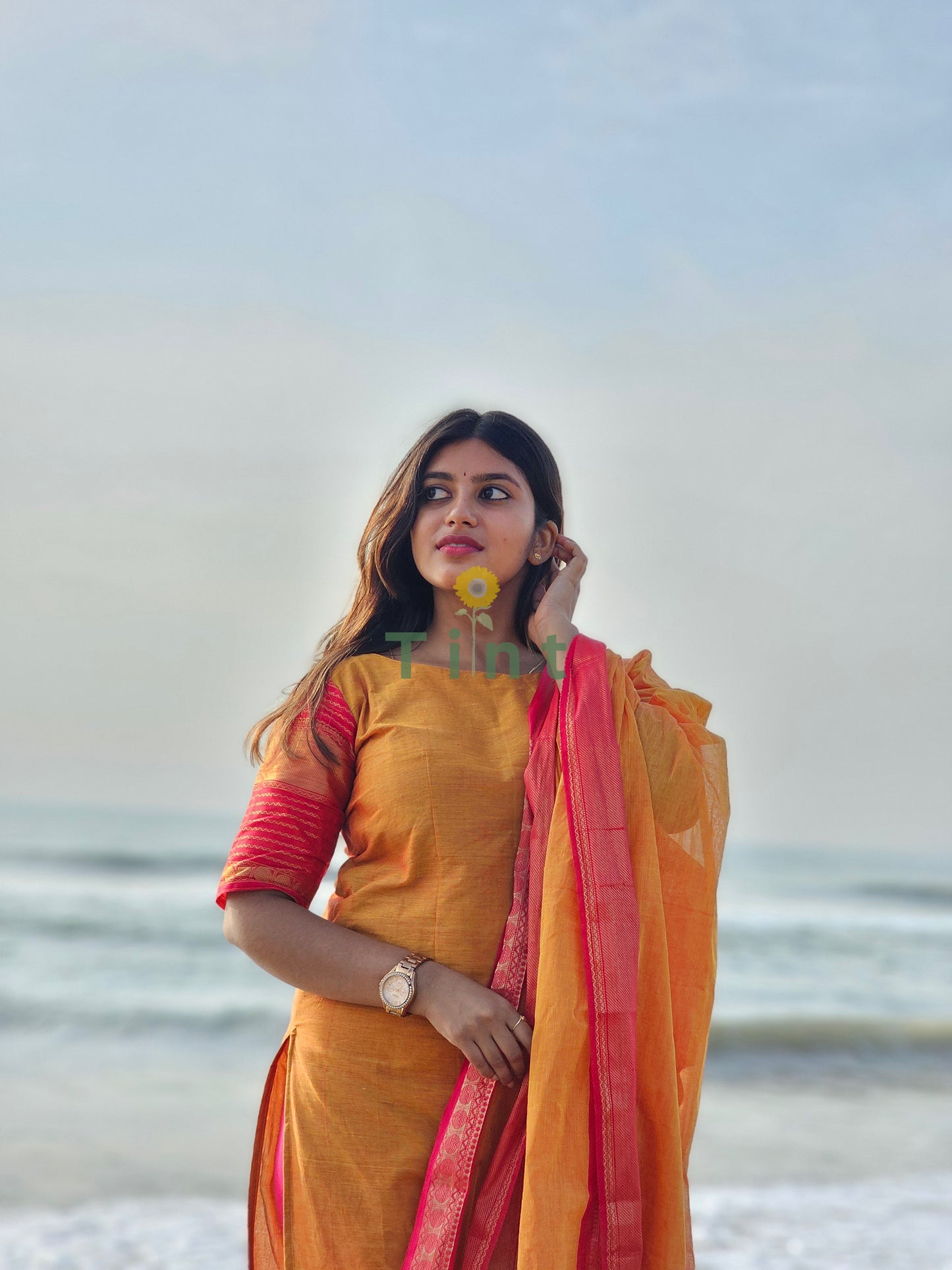 Sunlit Stories Kanchi Cotton Kurta dupatta