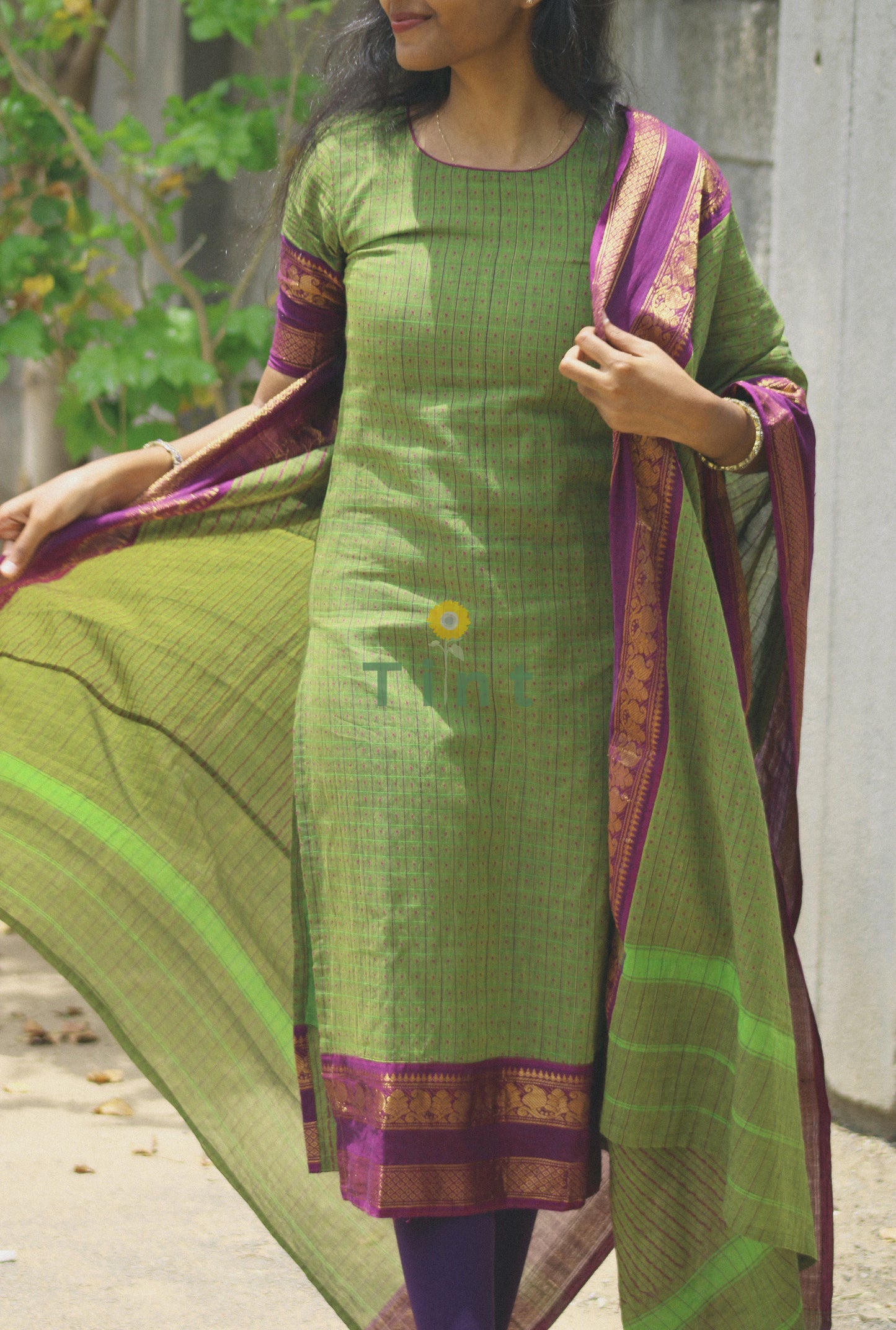 Mint kurta dupatta