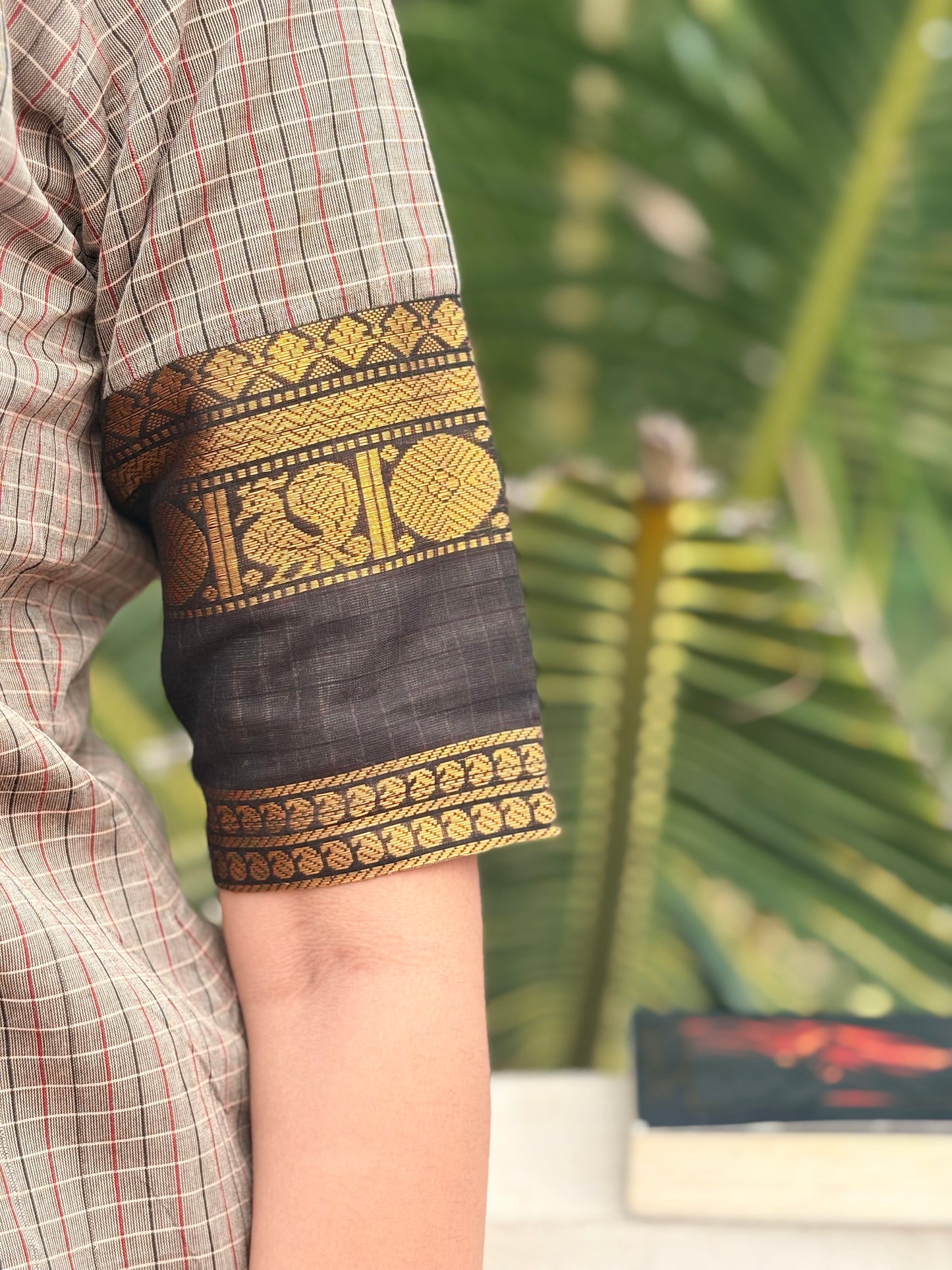 Clay & Gold Kanchi Cotton Kurta dupatta