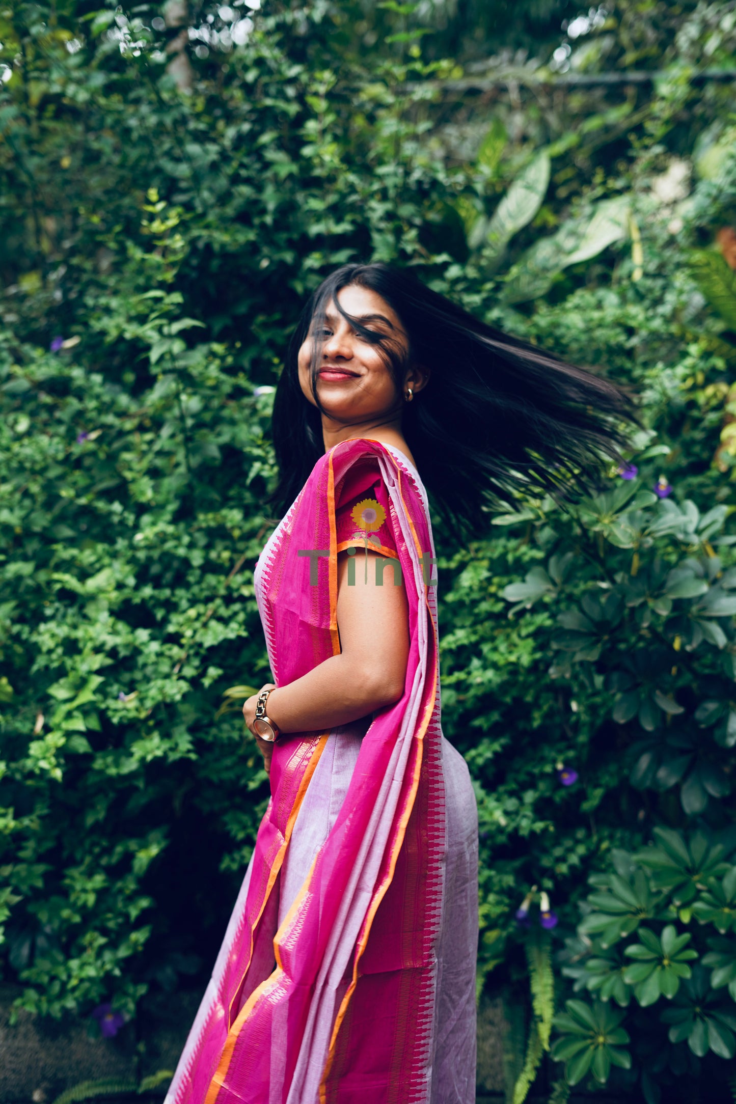 Violet Skies kurta dupatta