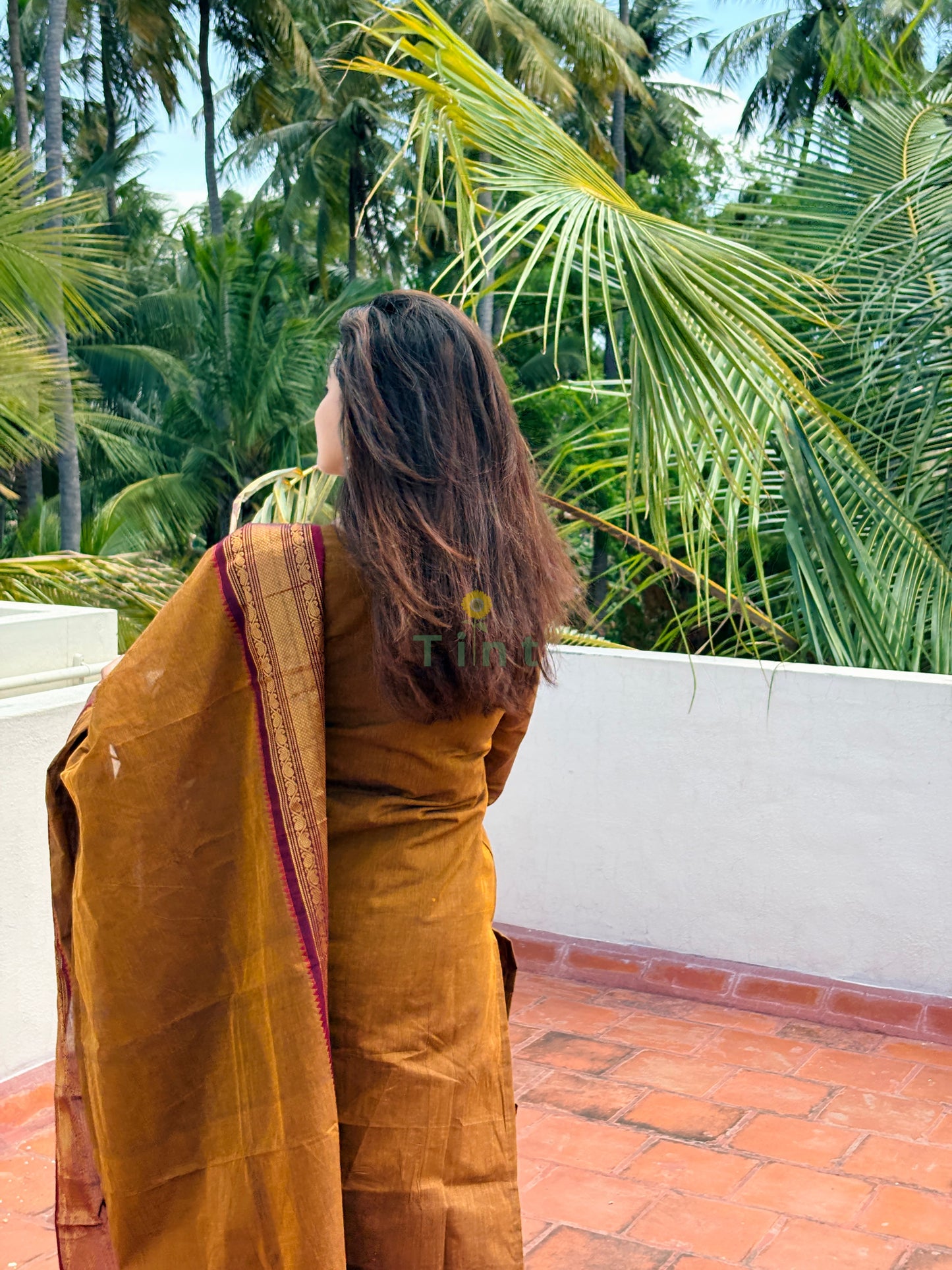 Manjal Veyil Kanchi Cotton Kurta dupatta