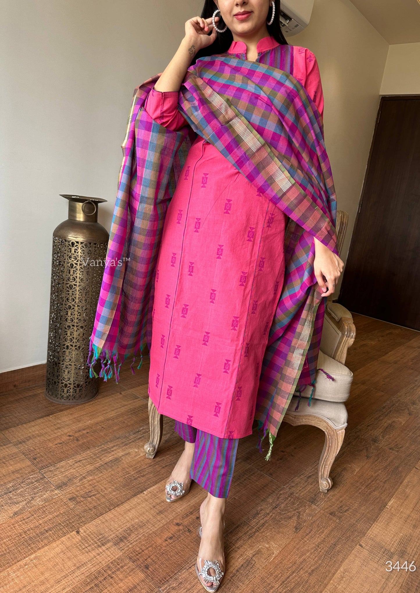 Bougainvillea suit set