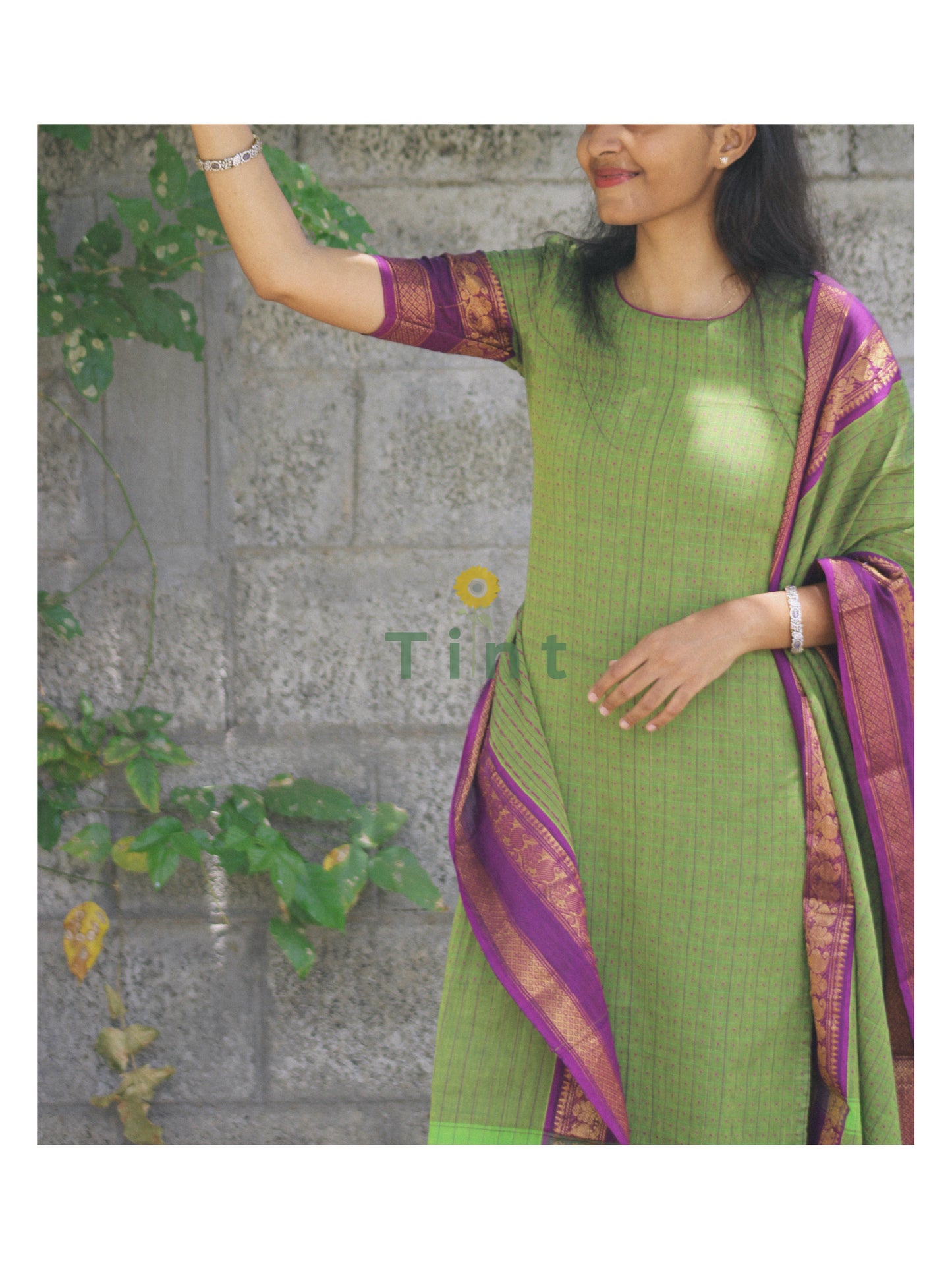 Mint kurta dupatta