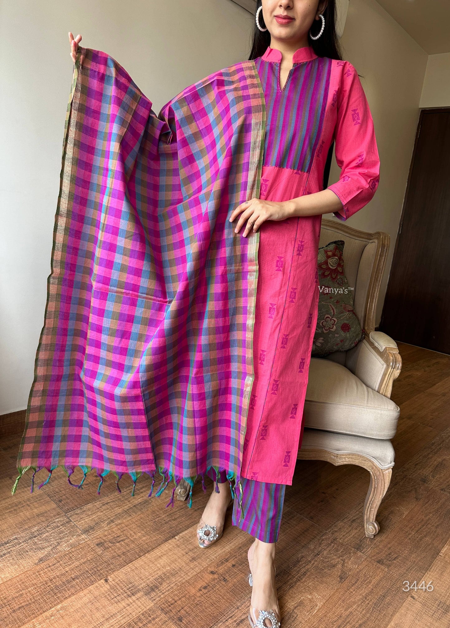 Bougainvillea suit set