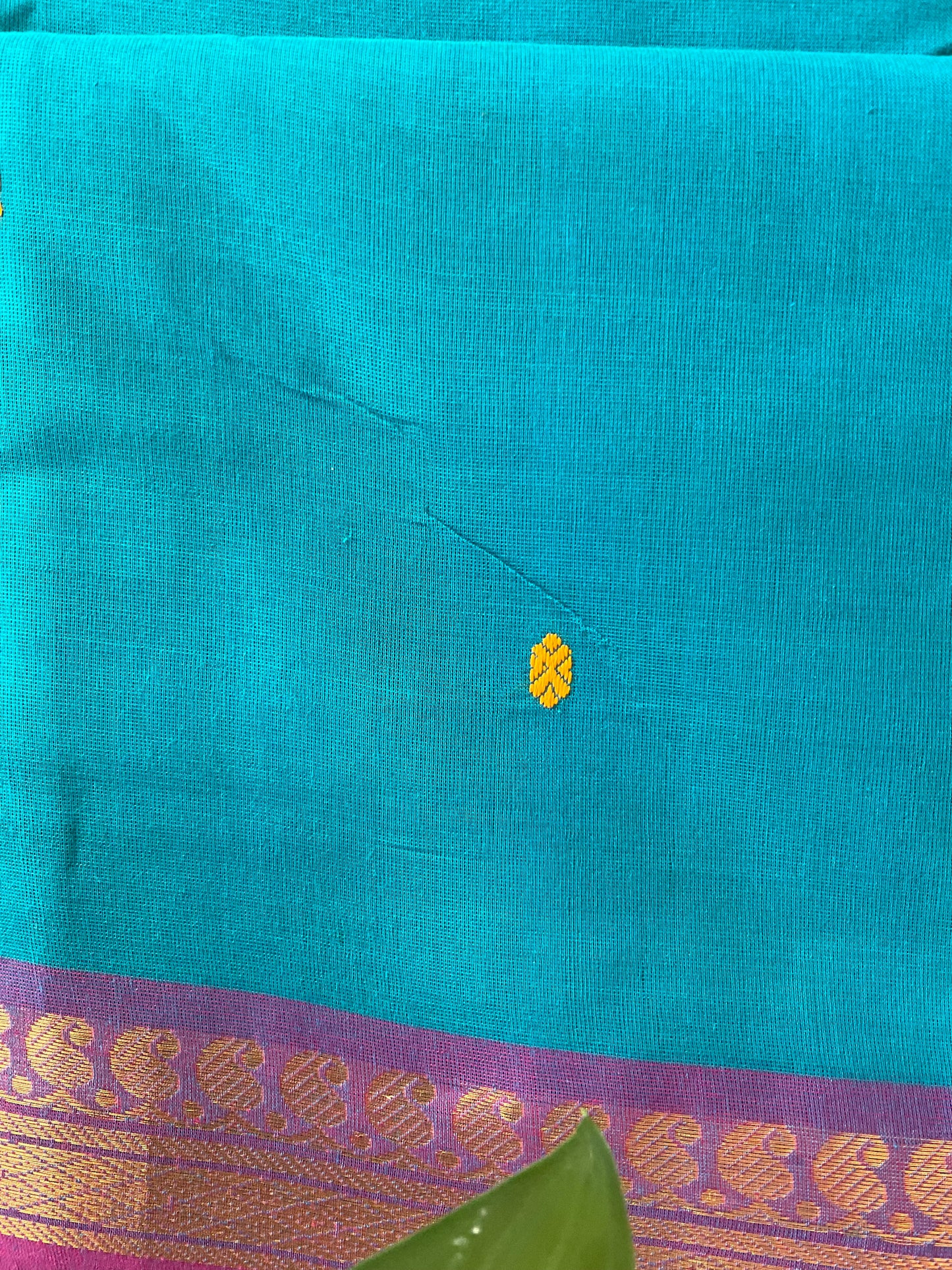 Ocean Dusk Kanchi cotton saree