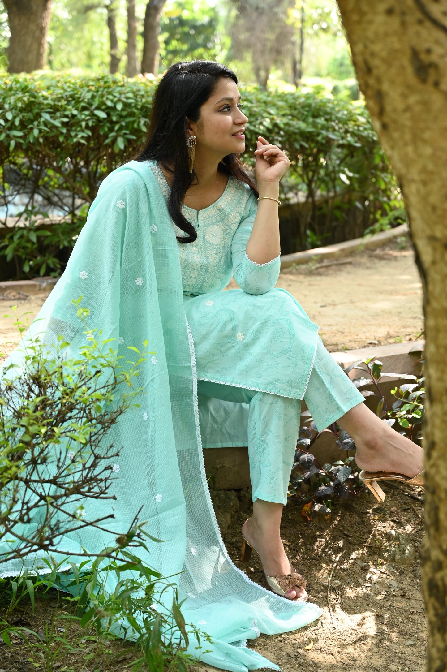 Mint Blossom Set
