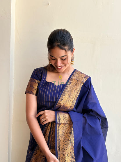 Size XS-Blue pea