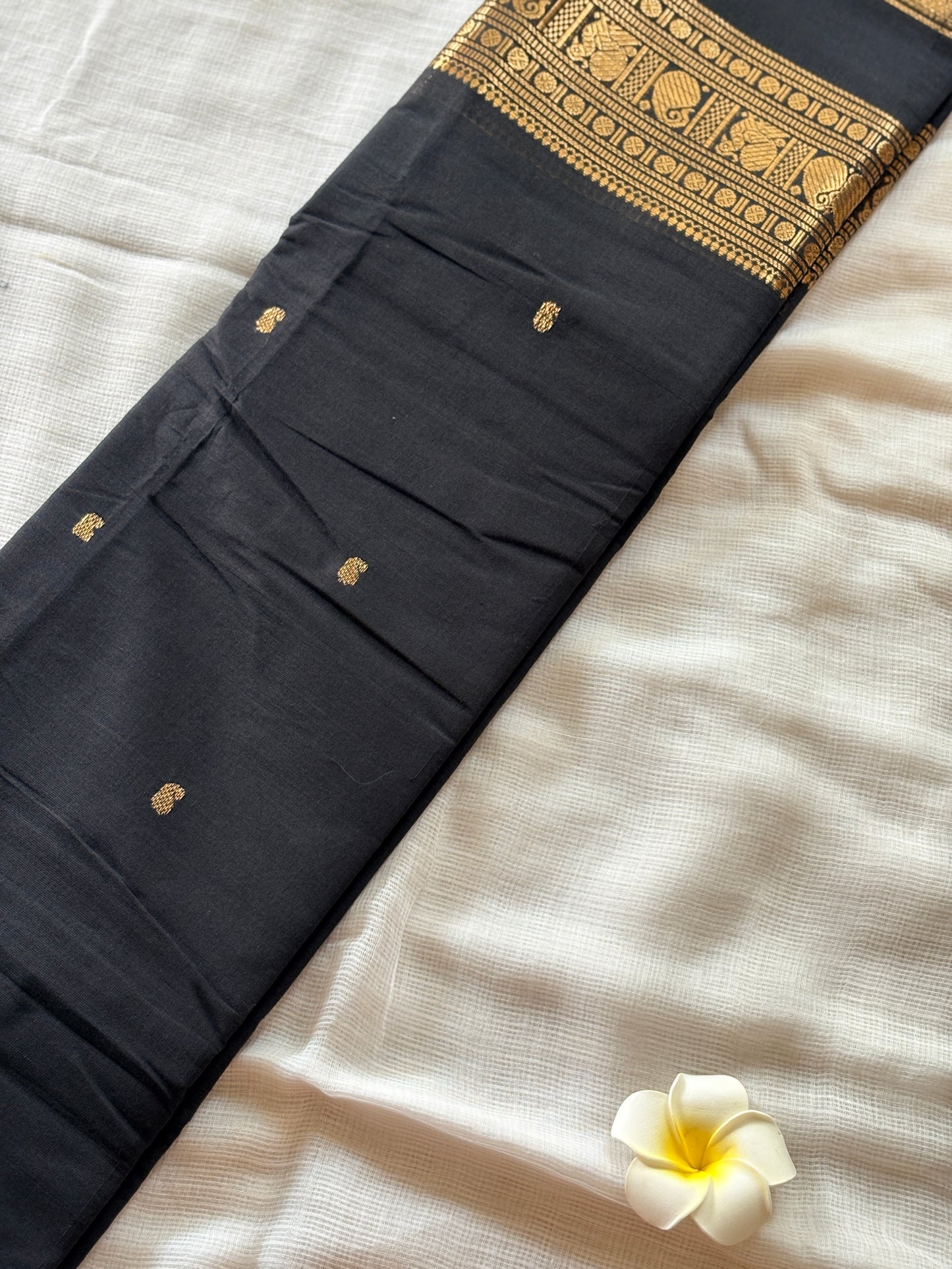 Antique Black saree