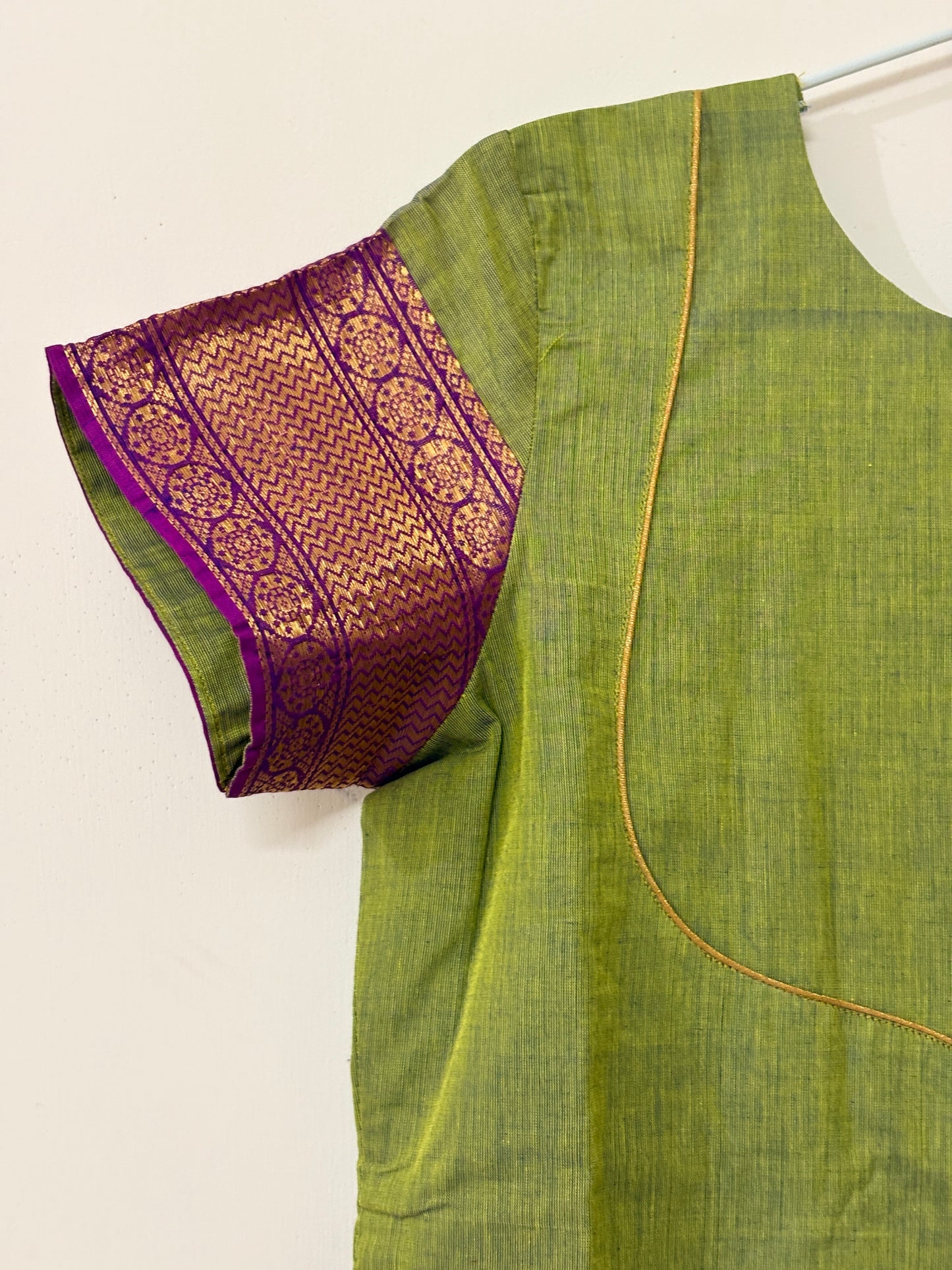 Size XS Lotus courtyard Kurta with Kota dupatta