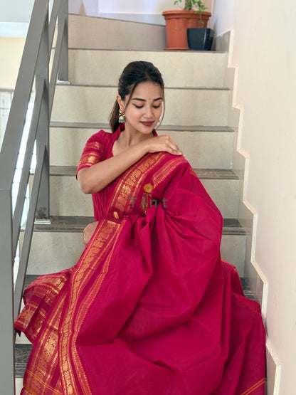 Bougainvillea Kanchi Cotton Kurta dupatta
