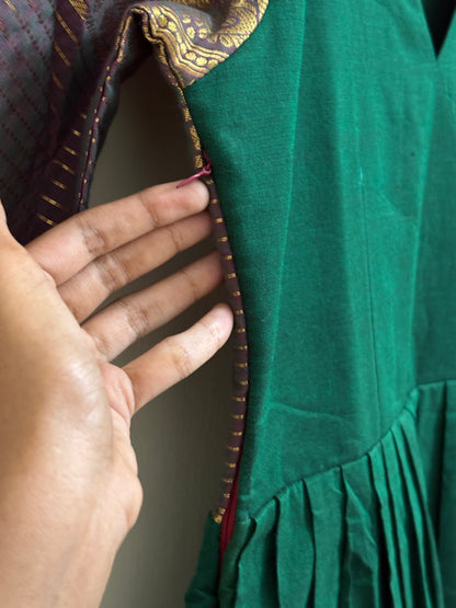 Forest green Kanchi Maxi (Size XS/S)