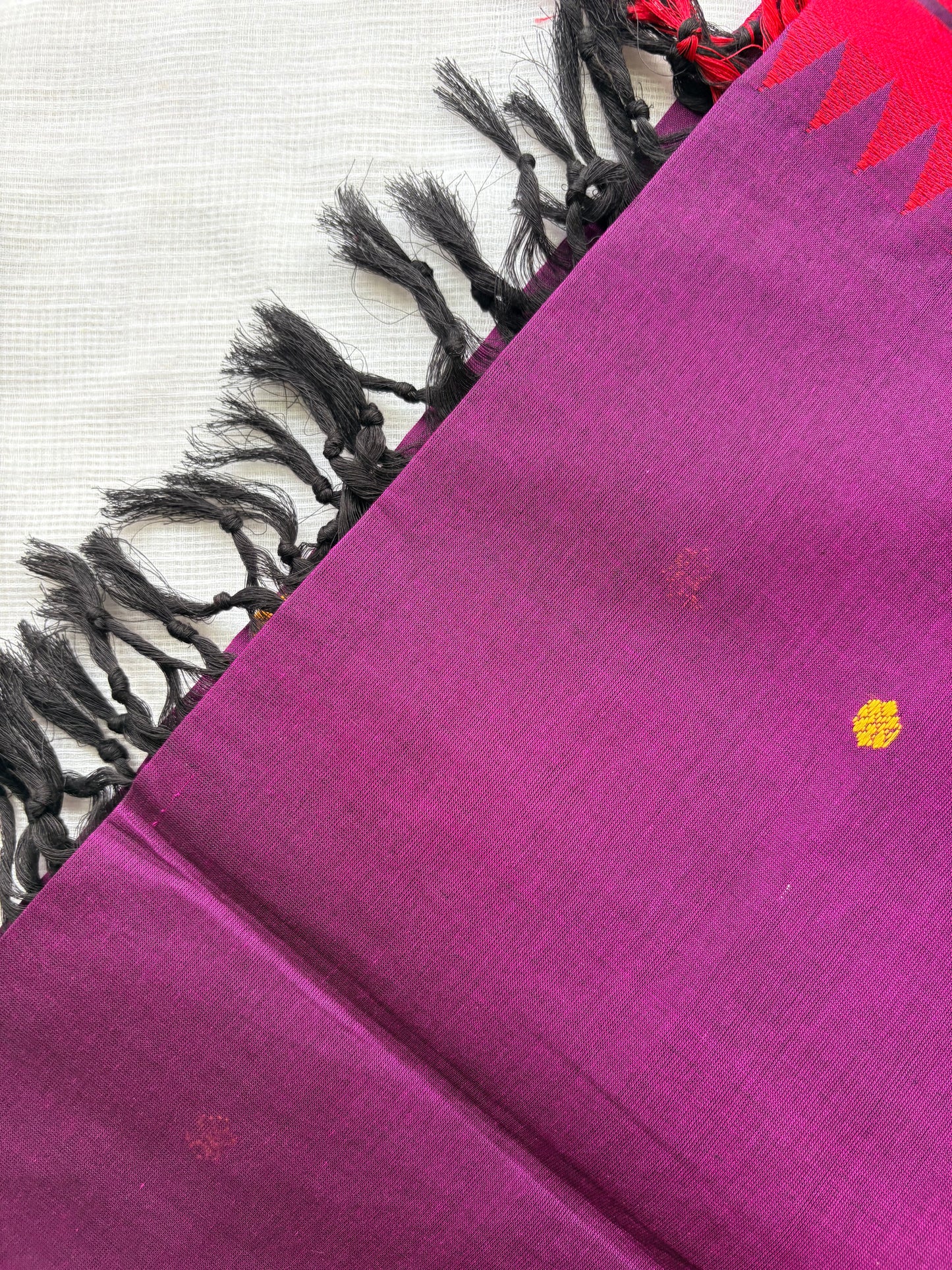 Sugarcane Purple Cotton Kurta dupatta