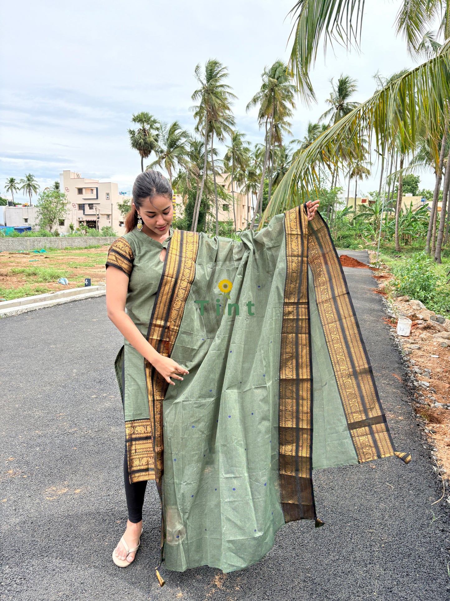 Sage Garden  Kanchi Cotton Kurta dupatta