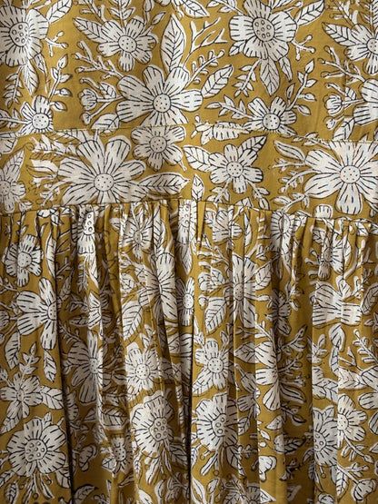 Mustard Meadow Dress