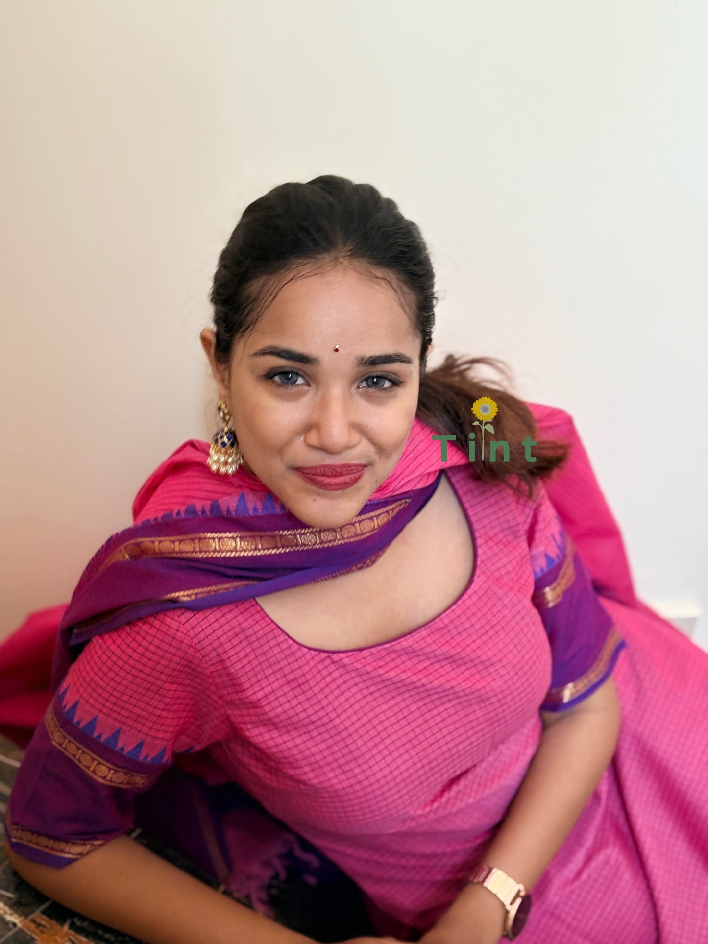 Rose falooda Kurta dupatta