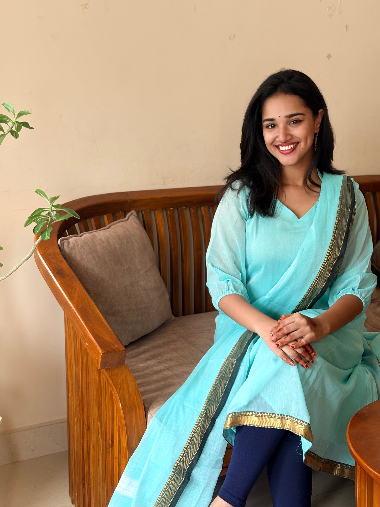 Size XS- Cotton Kurta dupatta