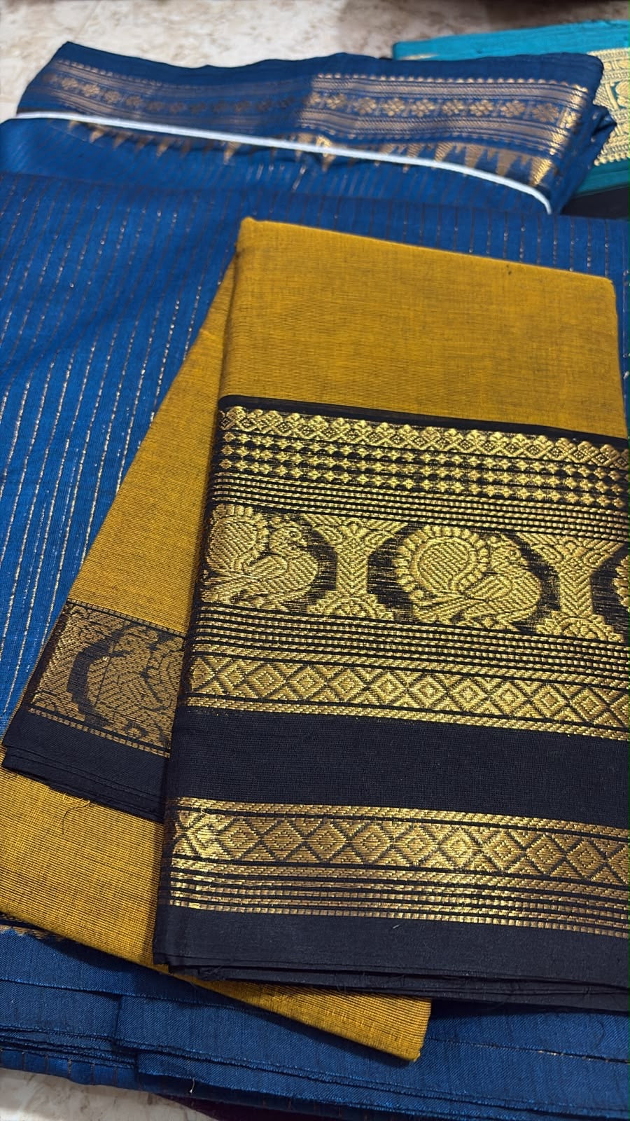 Turmeric Kanchi Cotton Kurta dupatta