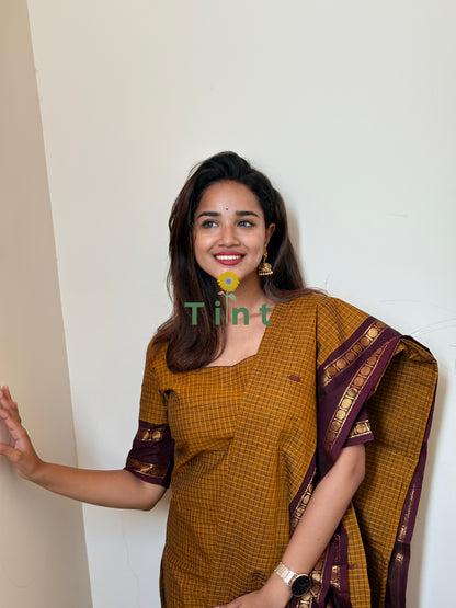 Mustard seeds Kurta dupatta