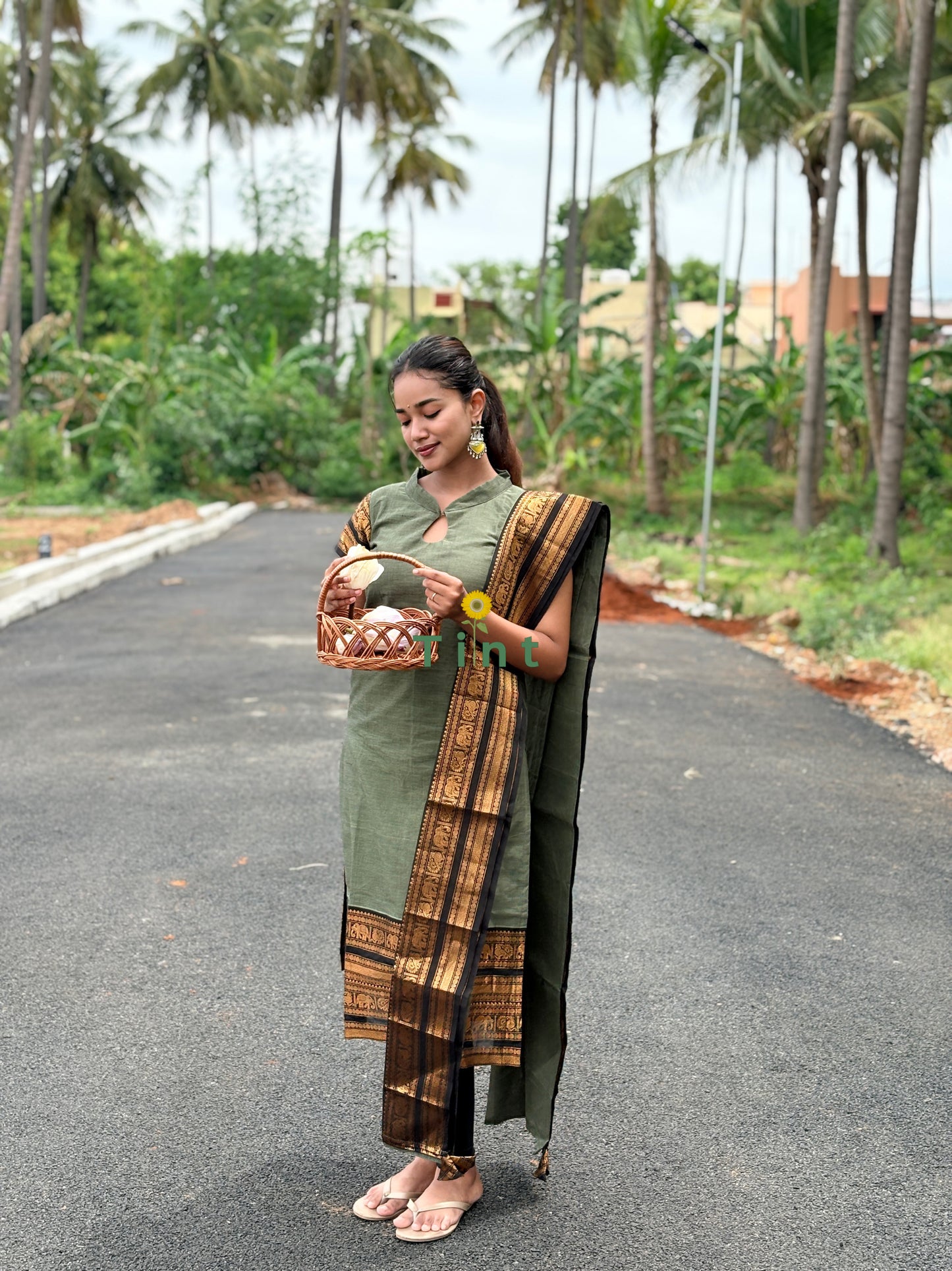 Sage Garden  Kanchi Cotton Kurta dupatta