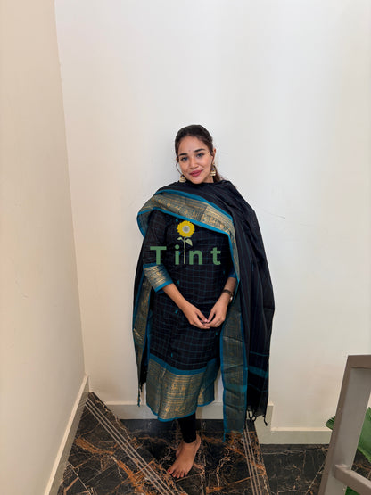 Pepper kattam Kurta dupatta