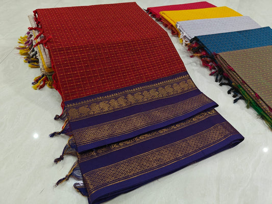 Vintage check Kurta dupatta
