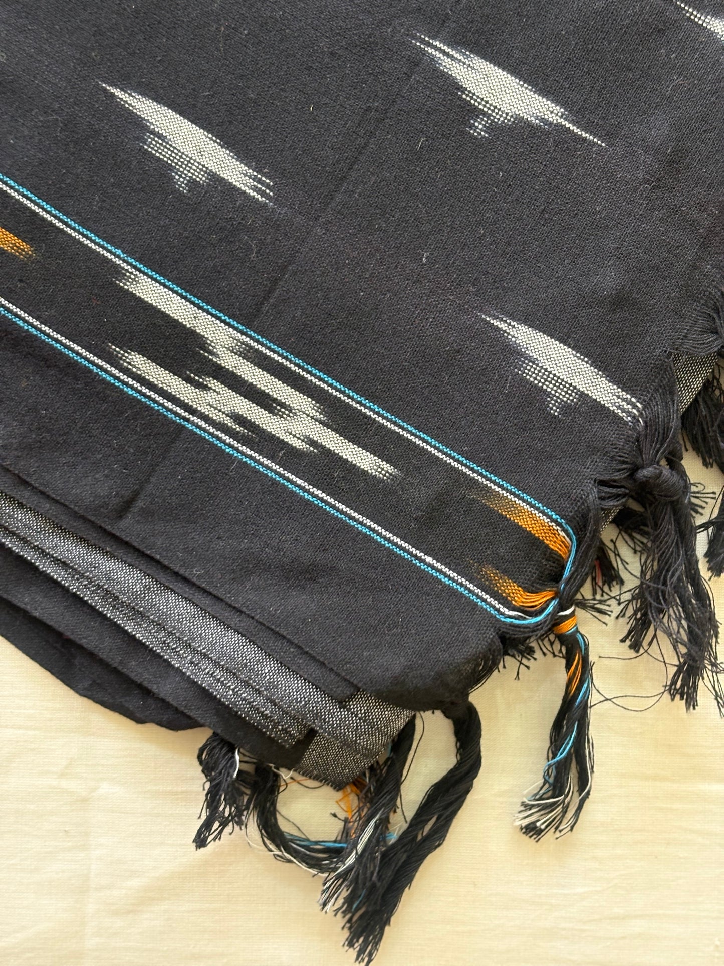 Chalk & Charcoal Ikat Dupatta