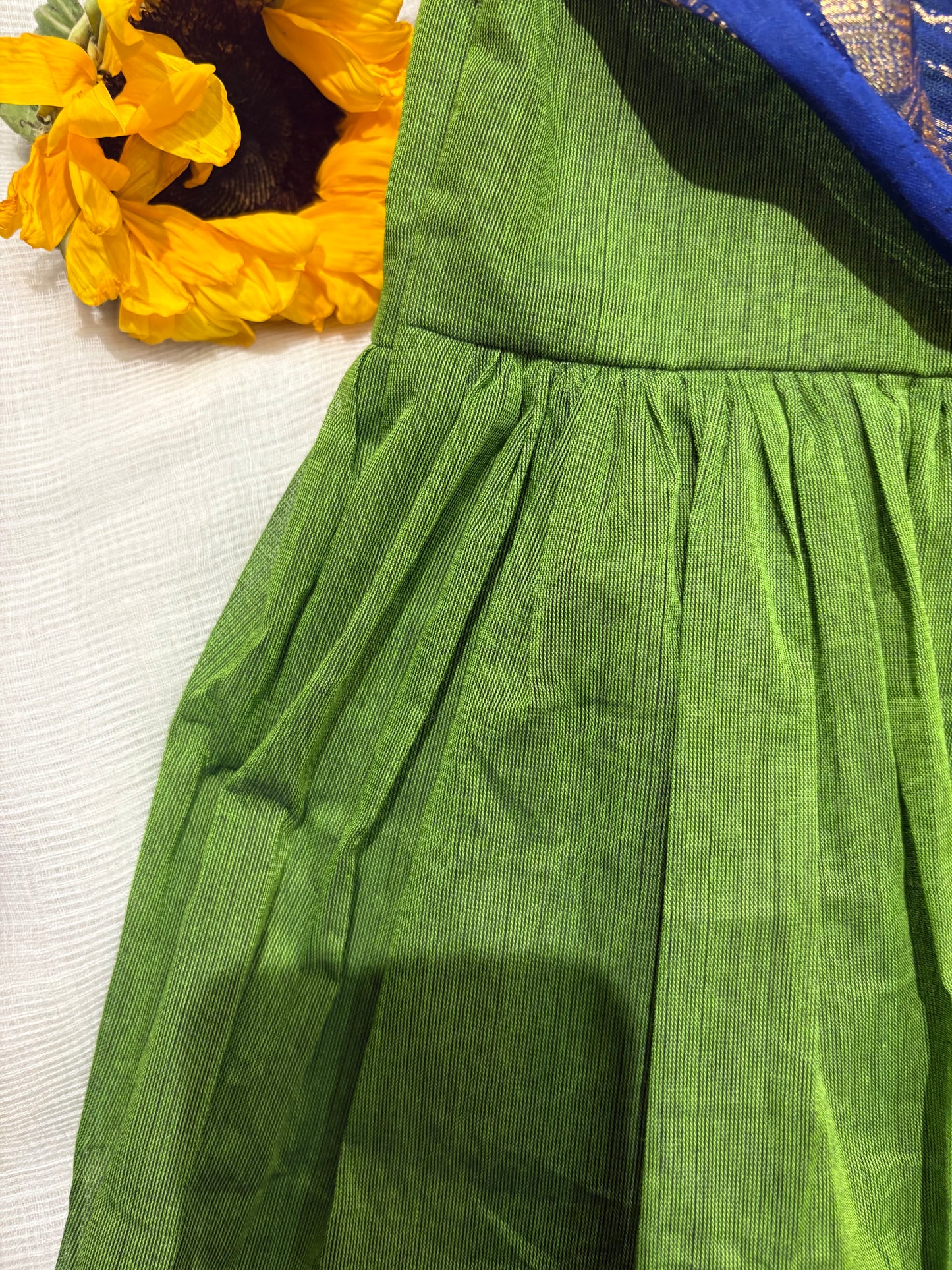 Green baby dress (1-2 years)