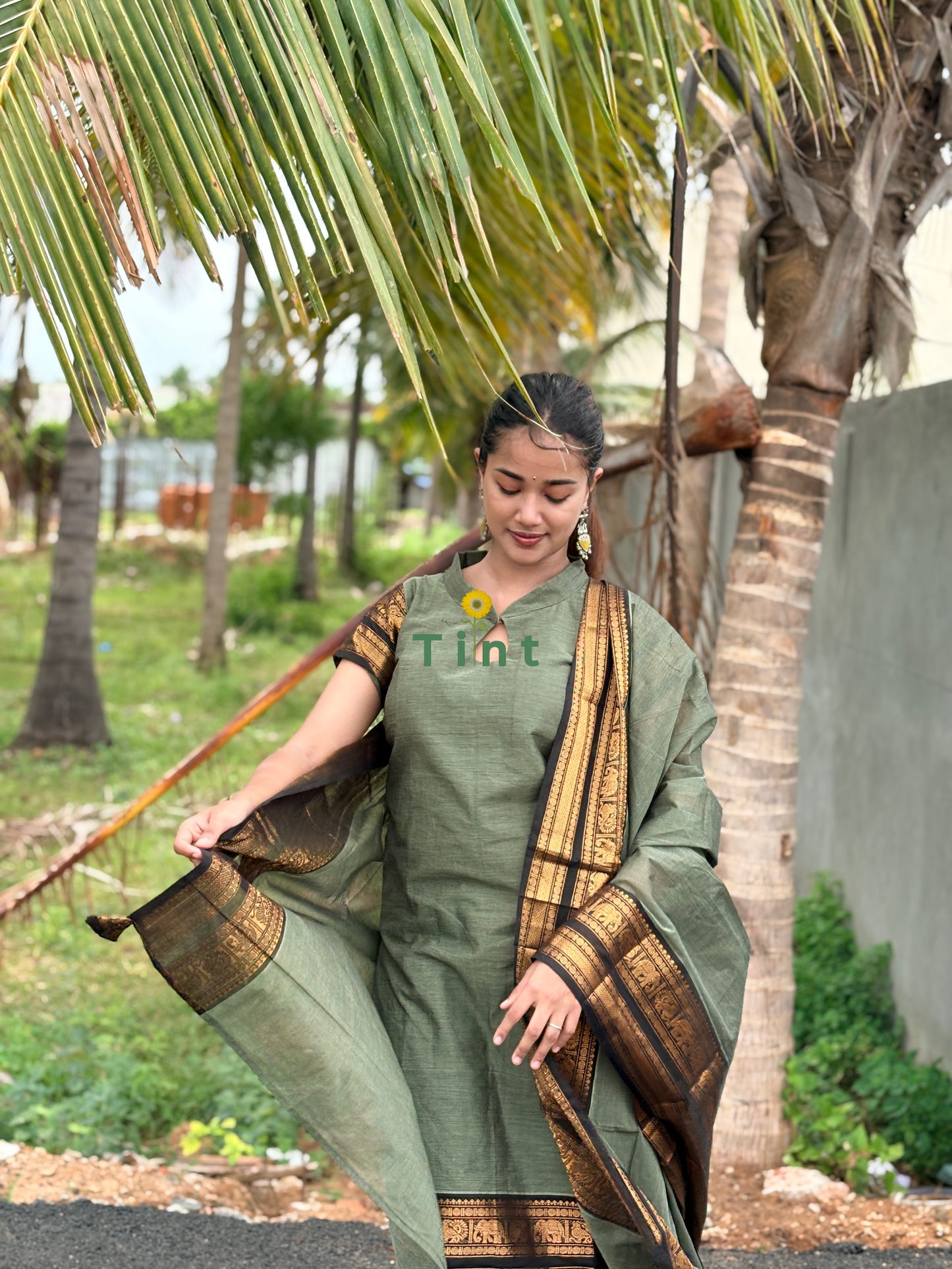 Sage Garden  Kanchi Cotton Kurta dupatta