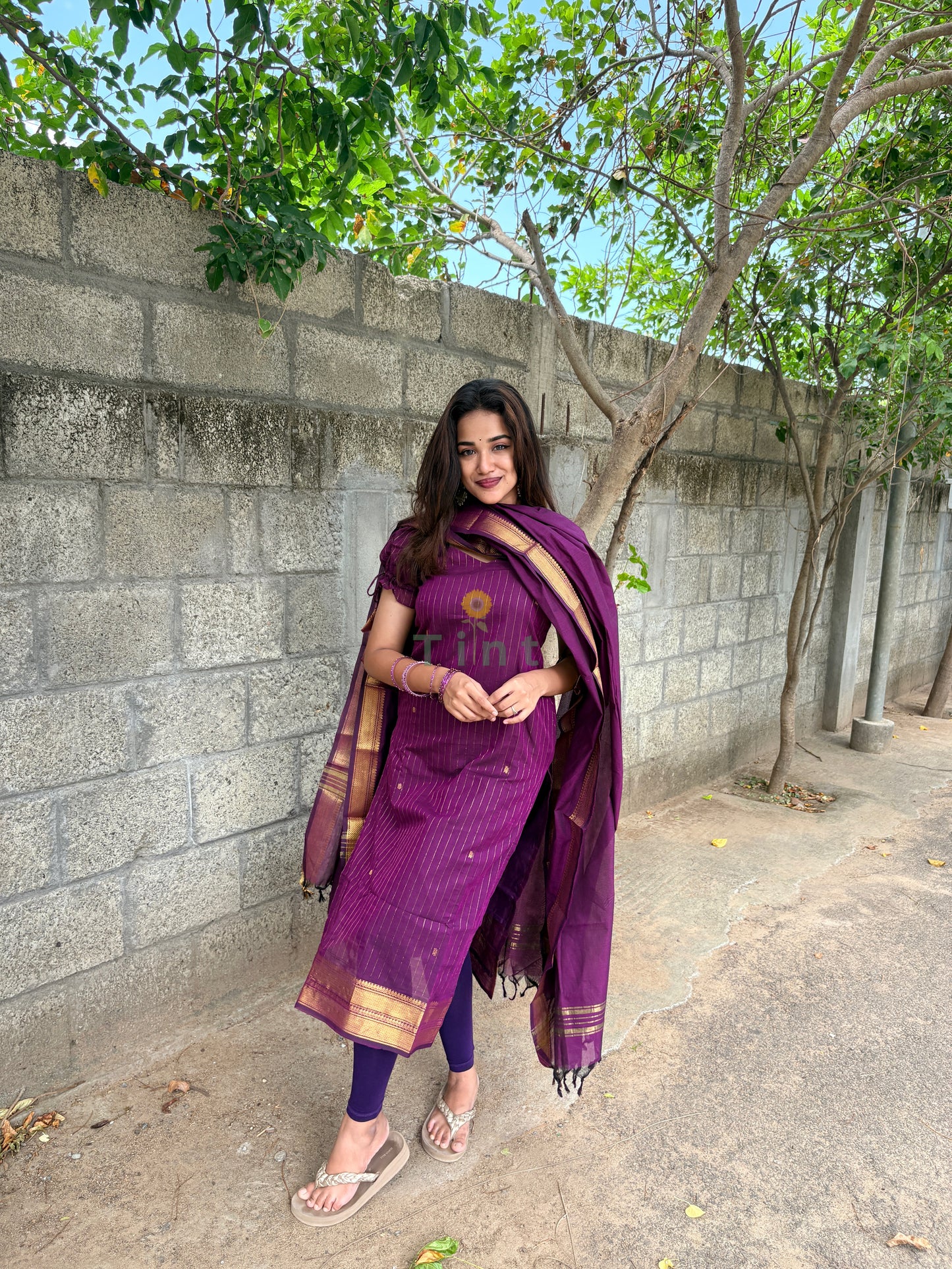 Vadamalli Kanchi Cotton Kurta dupatta