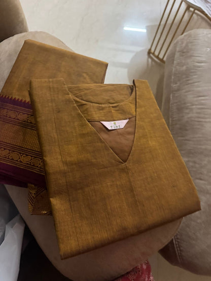 Size XS Manjal Veyil ( Only kurta)