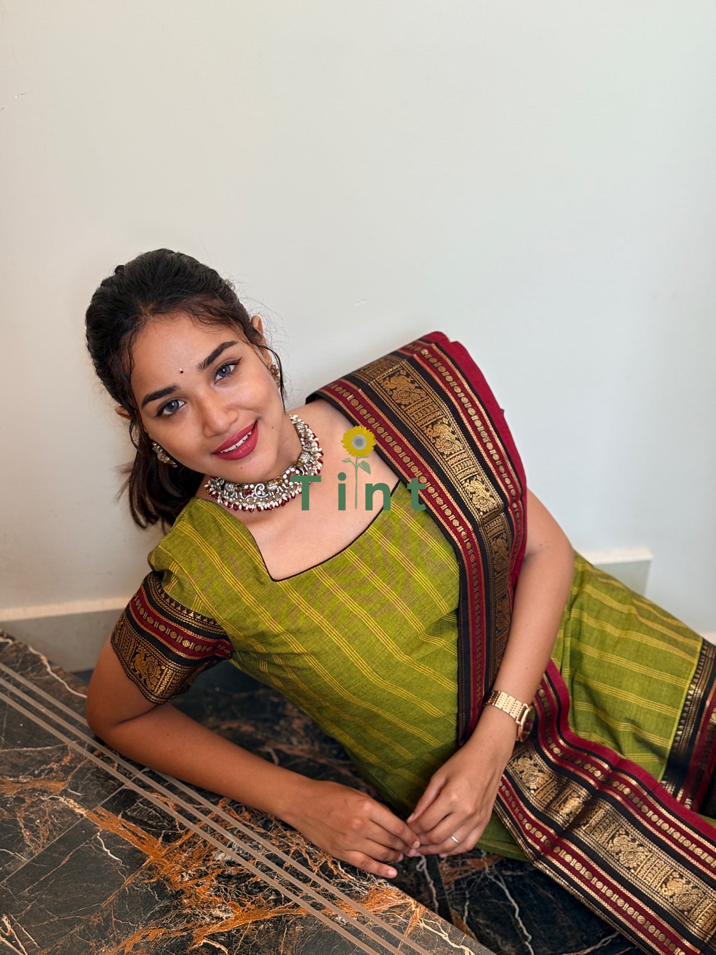 Green Apple Kurta dupatta