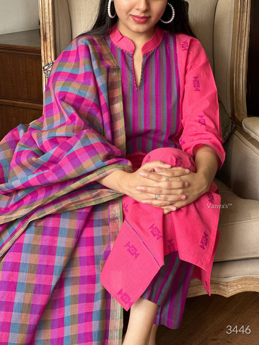 Bougainvillea suit set