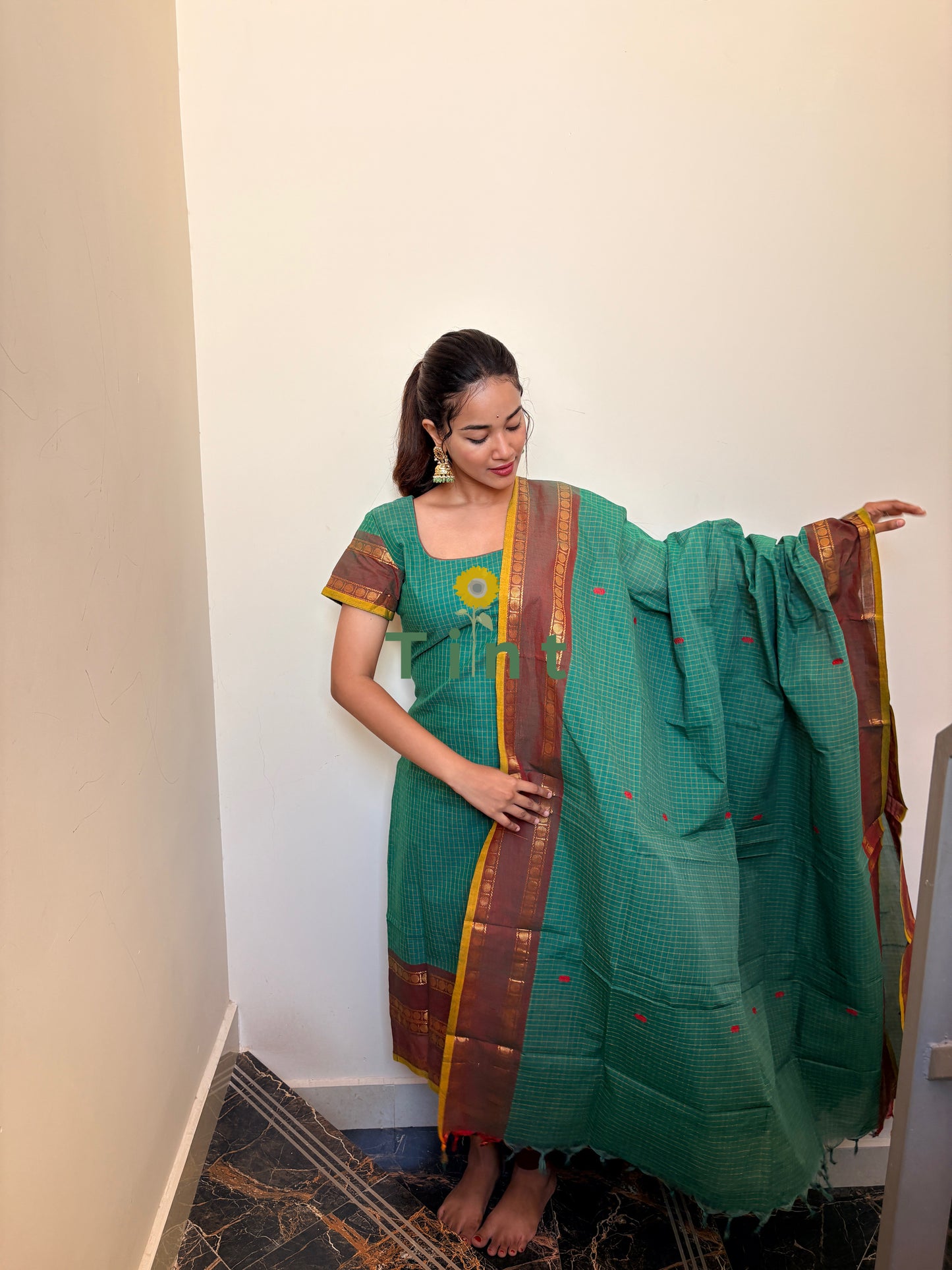 Mint Chutney kurta dupatta