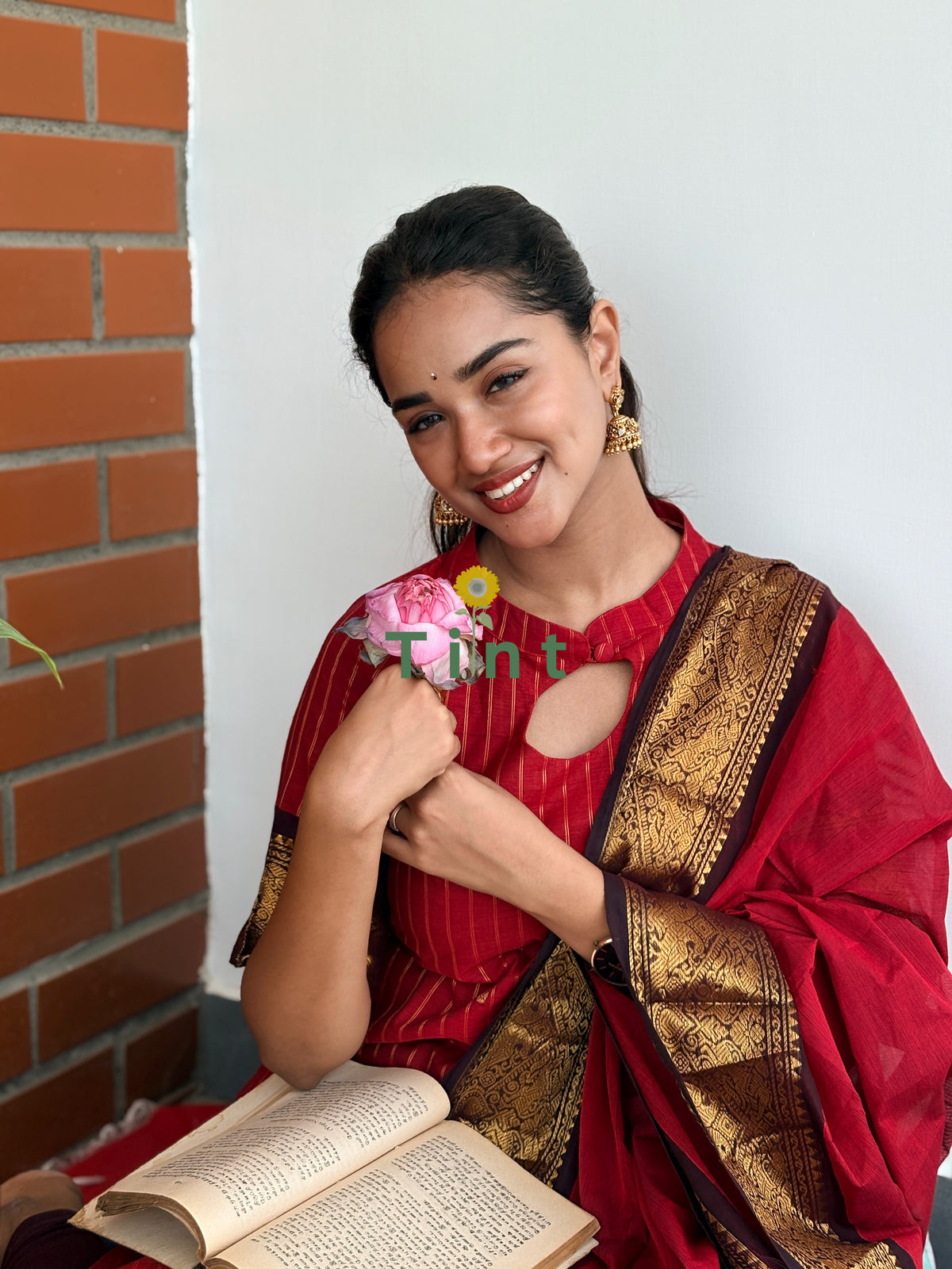 Arakku Kanchi cotton kurta dupatta