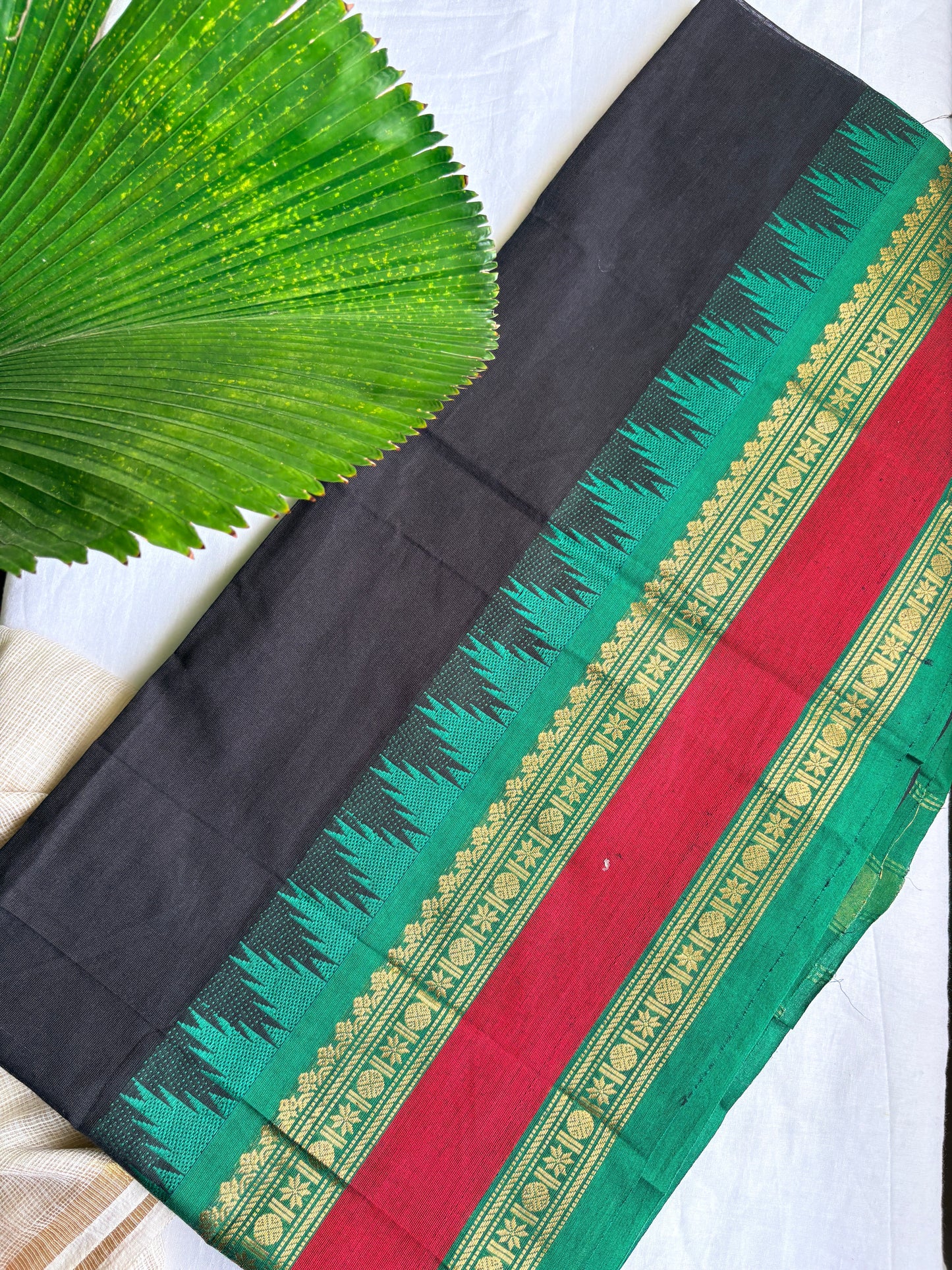 Black Kanchi dupatta