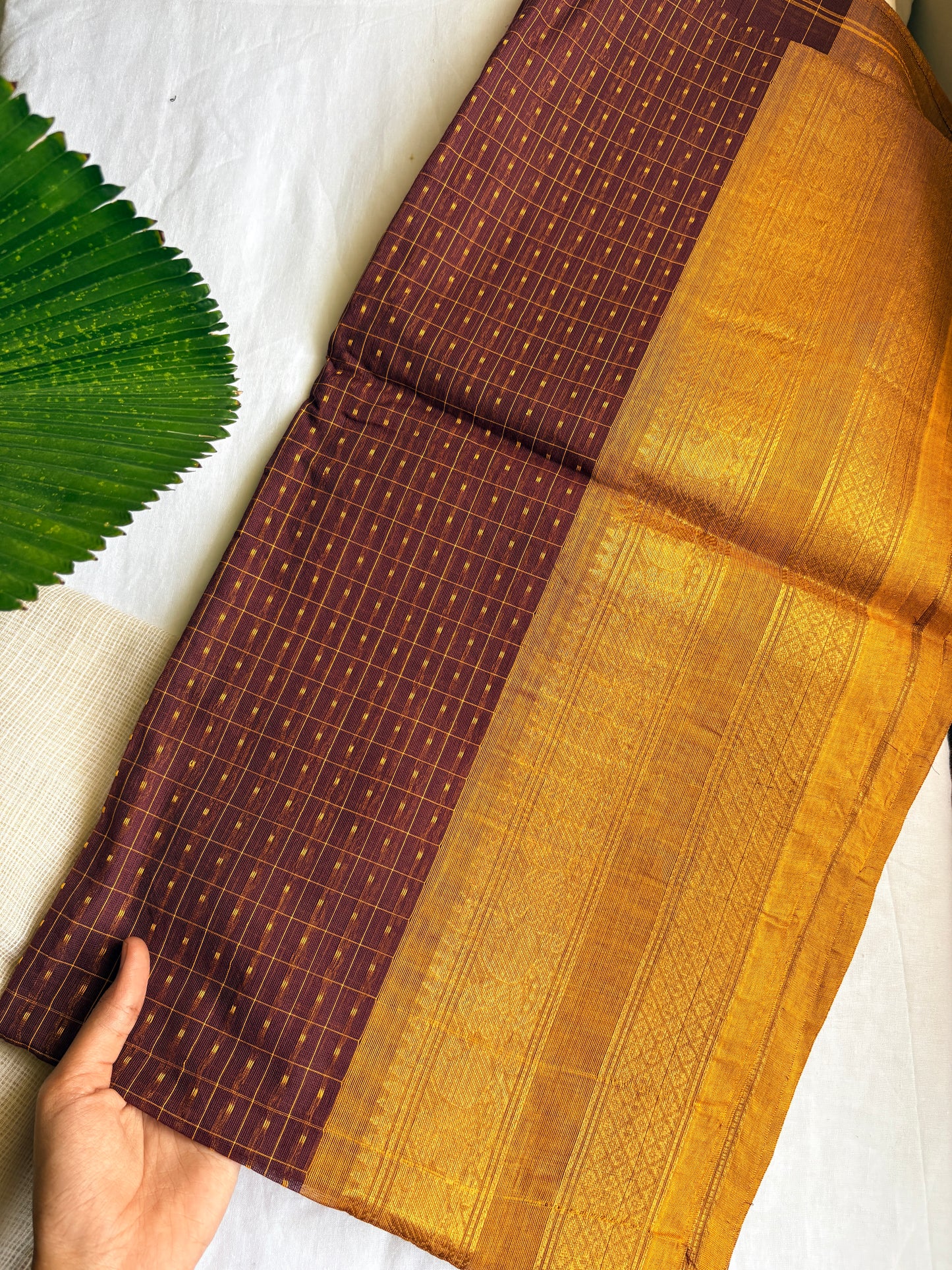 Brown Sugar cotton dupatta
