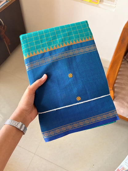 Blue Verandah  Kanchi Cotton Kurta dupatta
