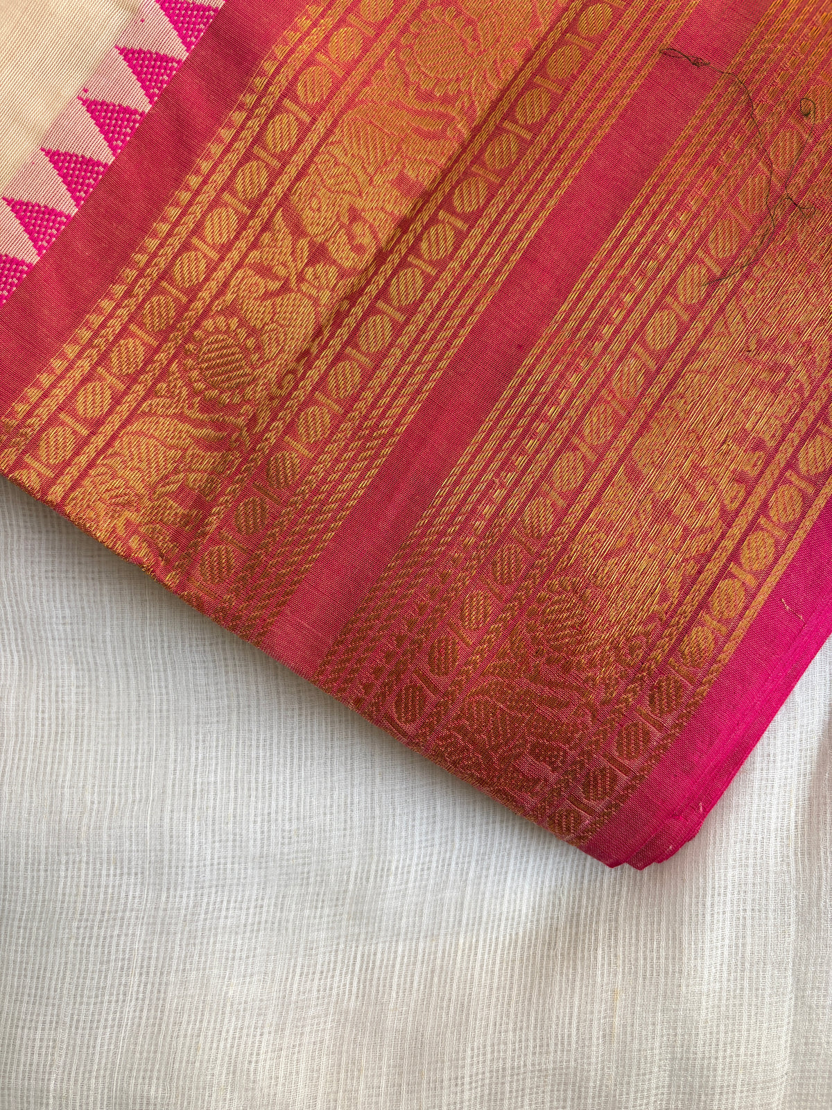 Onam bloom Unstitched cotton set (2-piece)