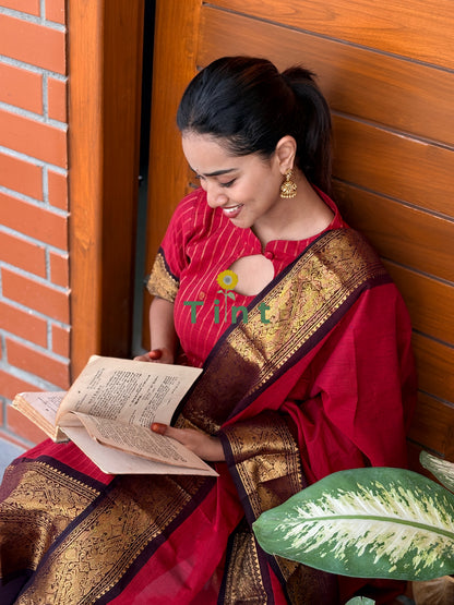 Arakku Kanchi cotton kurta dupatta
