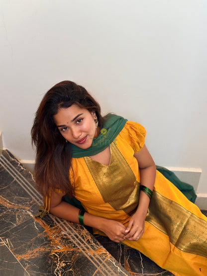 Size XS - Mango Bite (Only kurta)